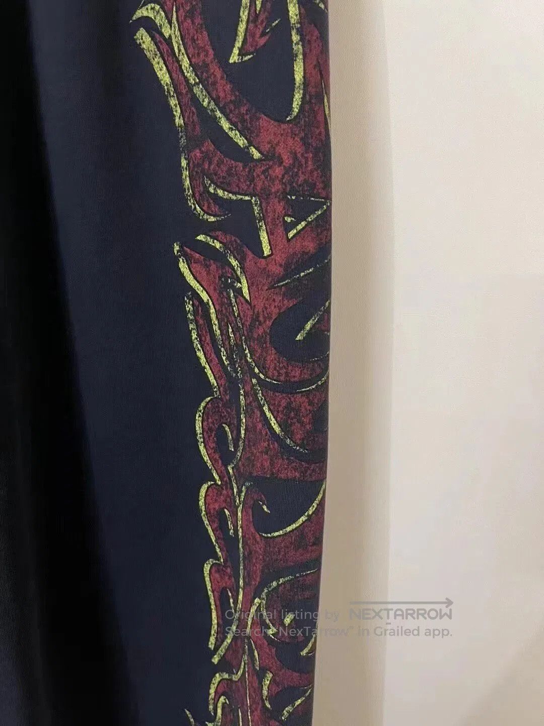 Balenciaga Balenciaga Flame print distressed casual pants| Size 27" / US 4 / IT 40 - 3 Thumbnail