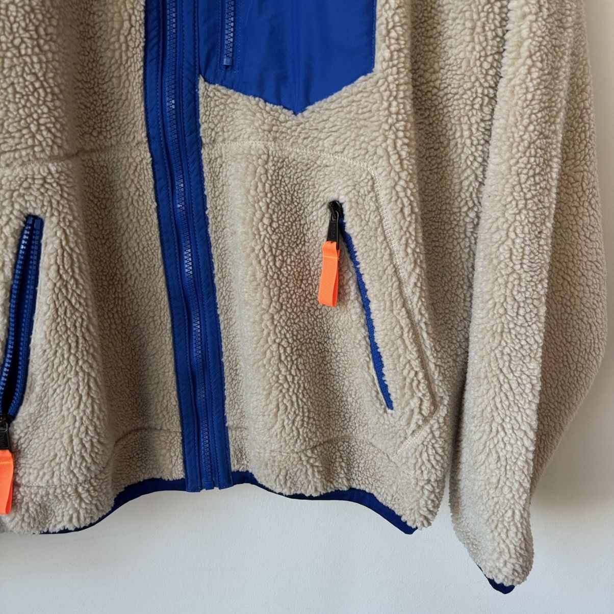 Polo Ralph Lauren Faux-Shearling Zip Jacket Hi-Pile Sherpa Colorblock Fleece Size US M / EU 48-50 / 2 - 5 Thumbnail