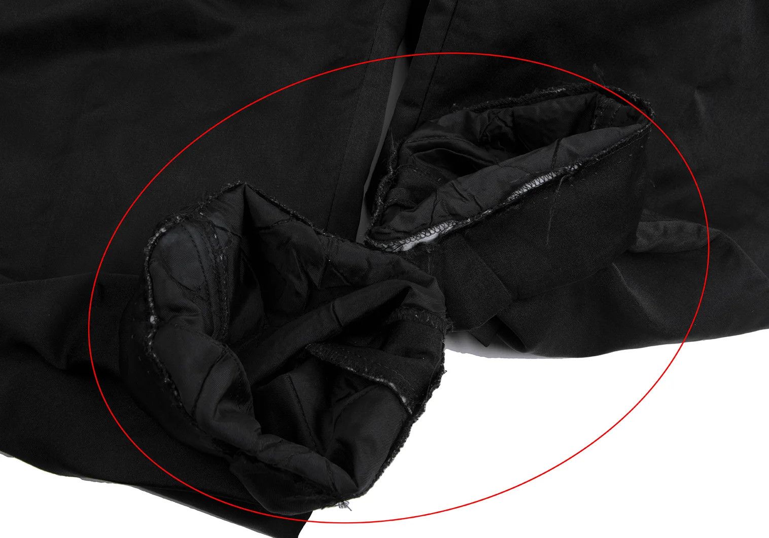 Yohji Yamamoto Yohji Yamamoto Quilted Lining Nylon Tapered Pants Size US 30 / EU 46 - 10 Thumbnail
