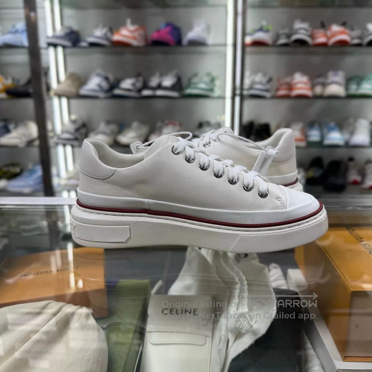 Bally white canvas shoes by bally us size 6. Size US 6 / IT 36 - 5 Thumbnail