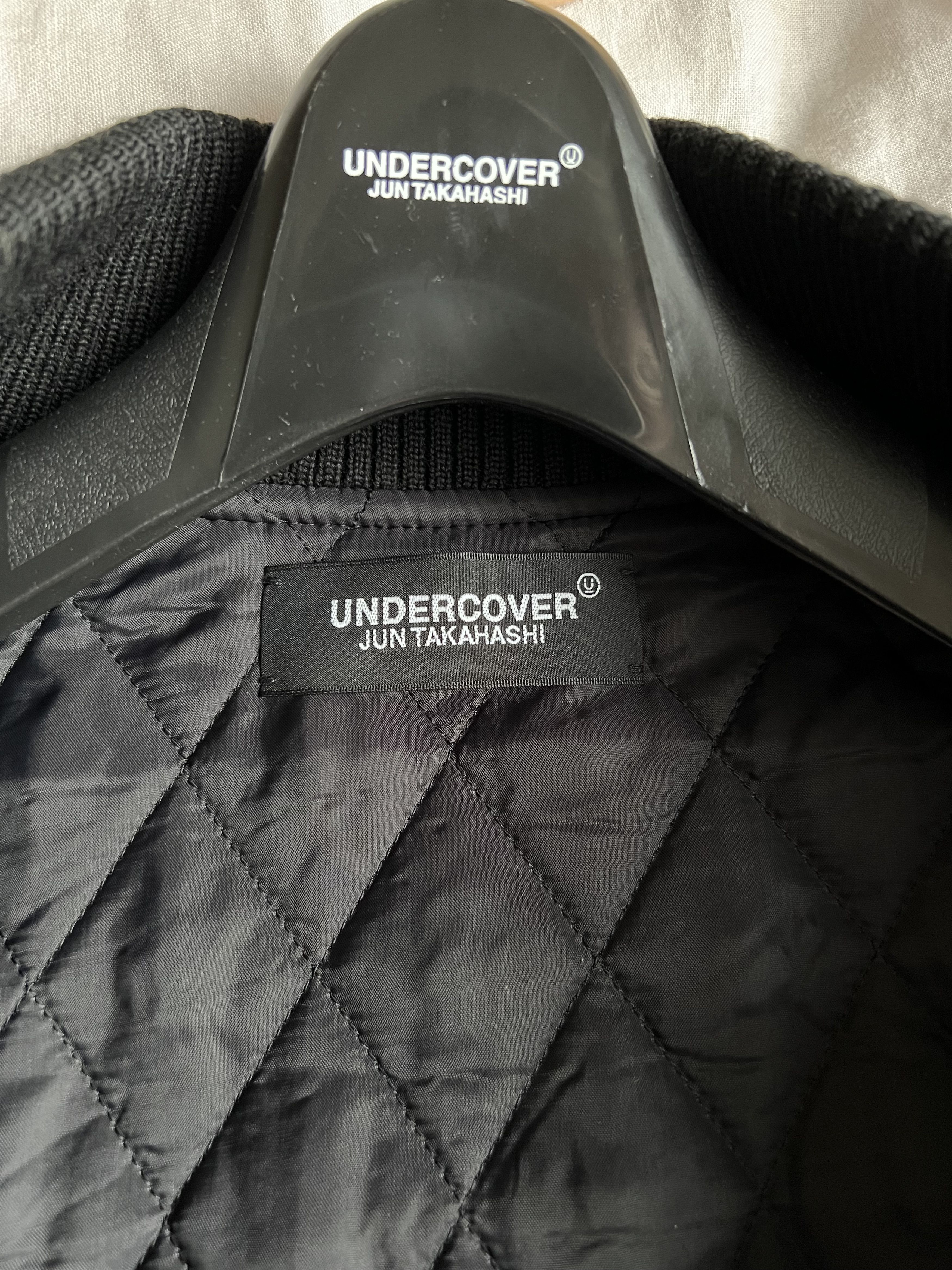 Undercover Undercover A Wolf Will Never Be A Pet Varsity Jacket Black Size US XL / EU 56 / 4 - 14 Thumbnail
