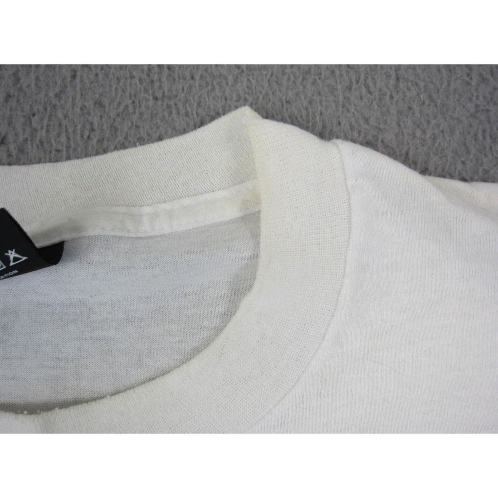 Vintage VINTAGE Screen Stars Shirt Mens XL White USA 90s Moonlight Chase Iowa Size US XL / EU 56 / 4 - 6 Thumbnail