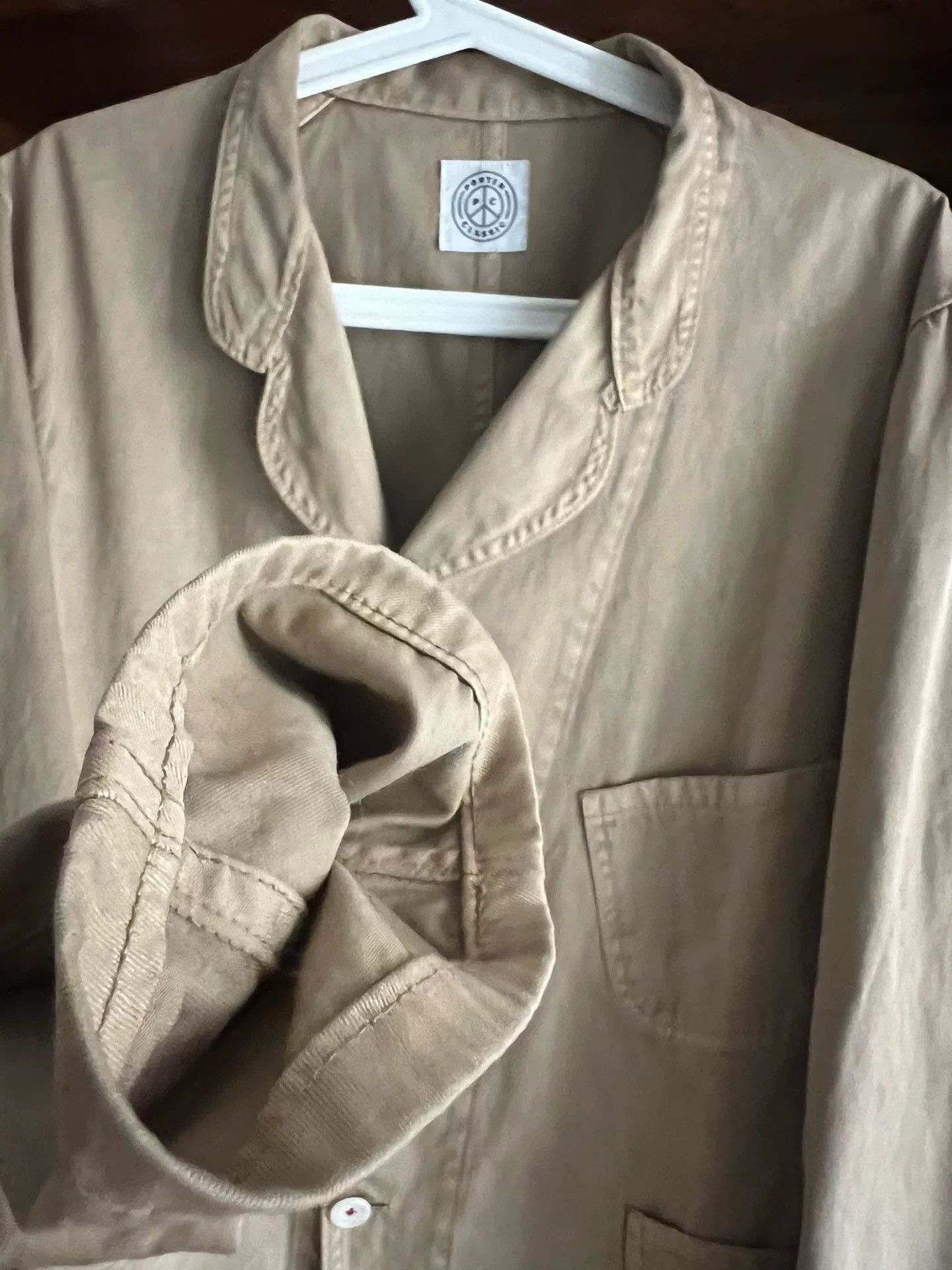 Porter Classic Porter Classic Vintage Washed Beige Utility Jacket Size US M / EU 48-50 / 2 - 4 Thumbnail