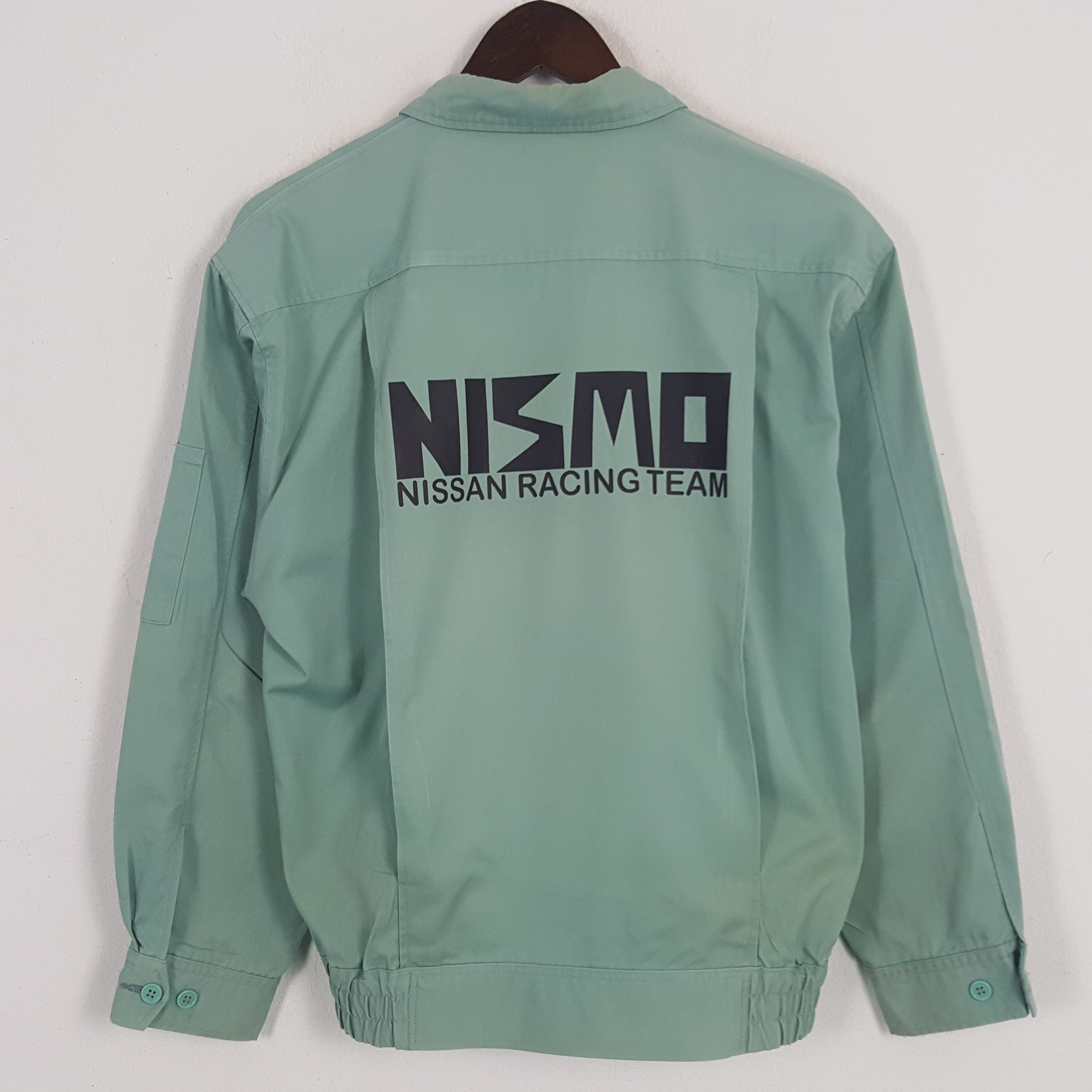 Vintage Nismo Nissan Racing Team Custom Art Worker Jacket