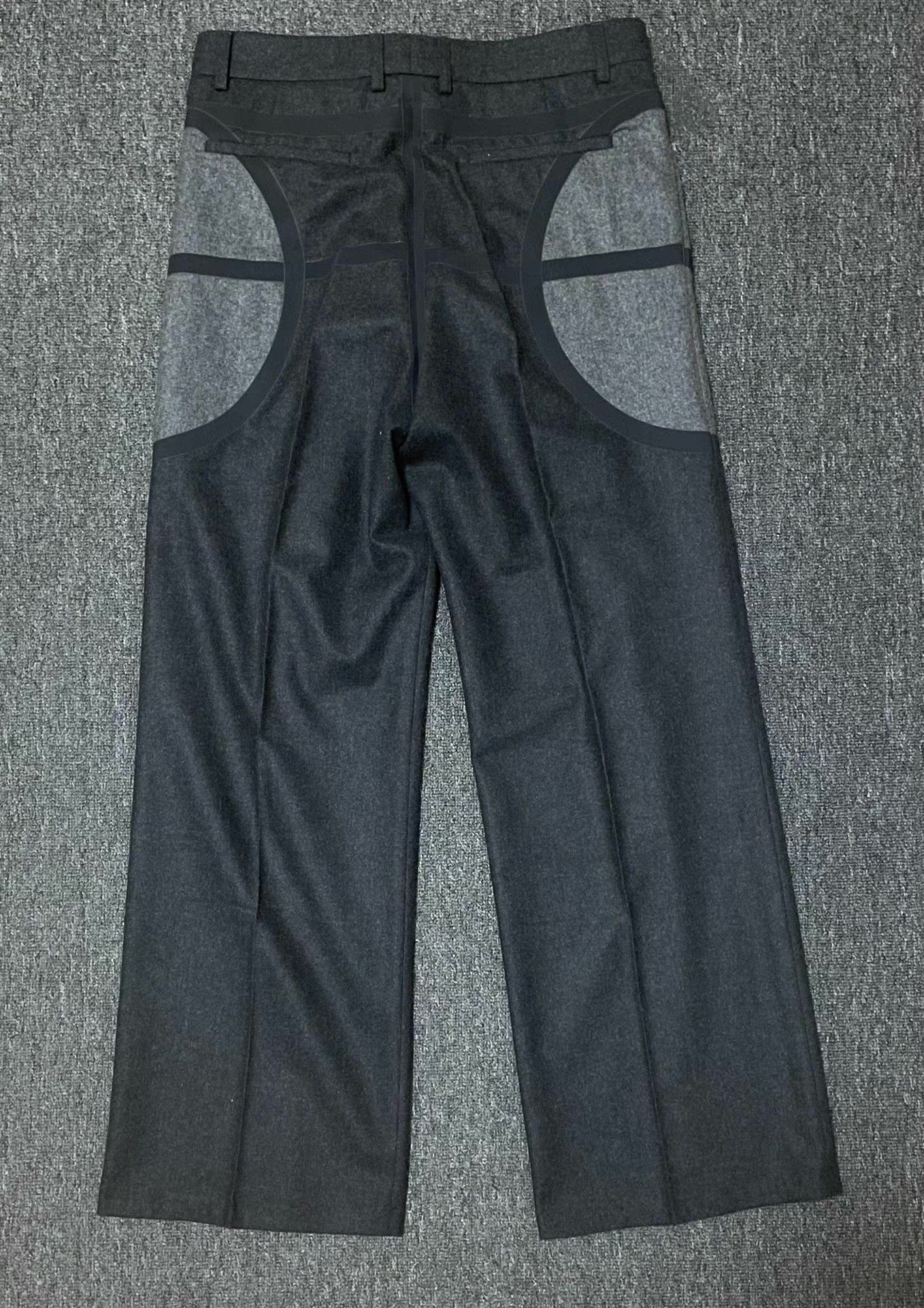 Givenchy Givenchy runway wide-leg wool casual pants Q4 Size US 32 / EU 48 - 5 Thumbnail