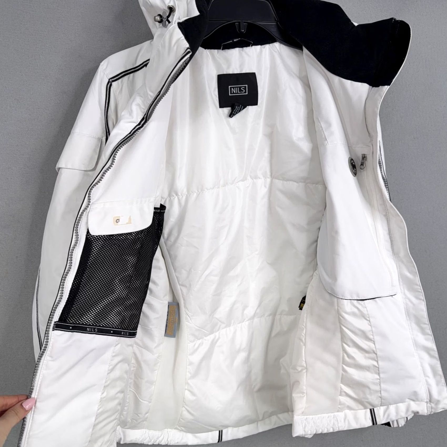 Vintage NILS Womens Jacket - Ski Snowboard Insulation 6 W - Insulated Polyester Winter Size M / US 6-8 / IT 42-44 - 6 Thumbnail
