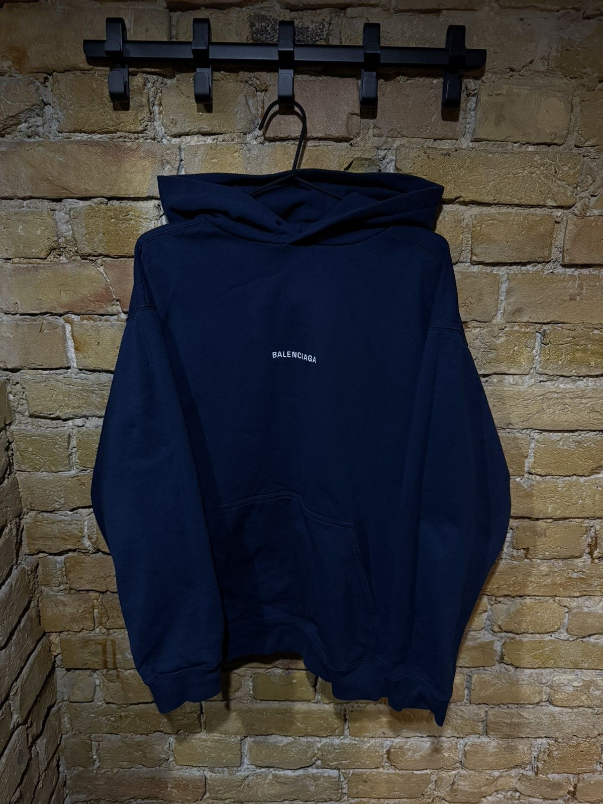 Balenciaga balenciaga logotype hoodie Size US M / EU 48-50 / 2 - 1 Thumbnail
