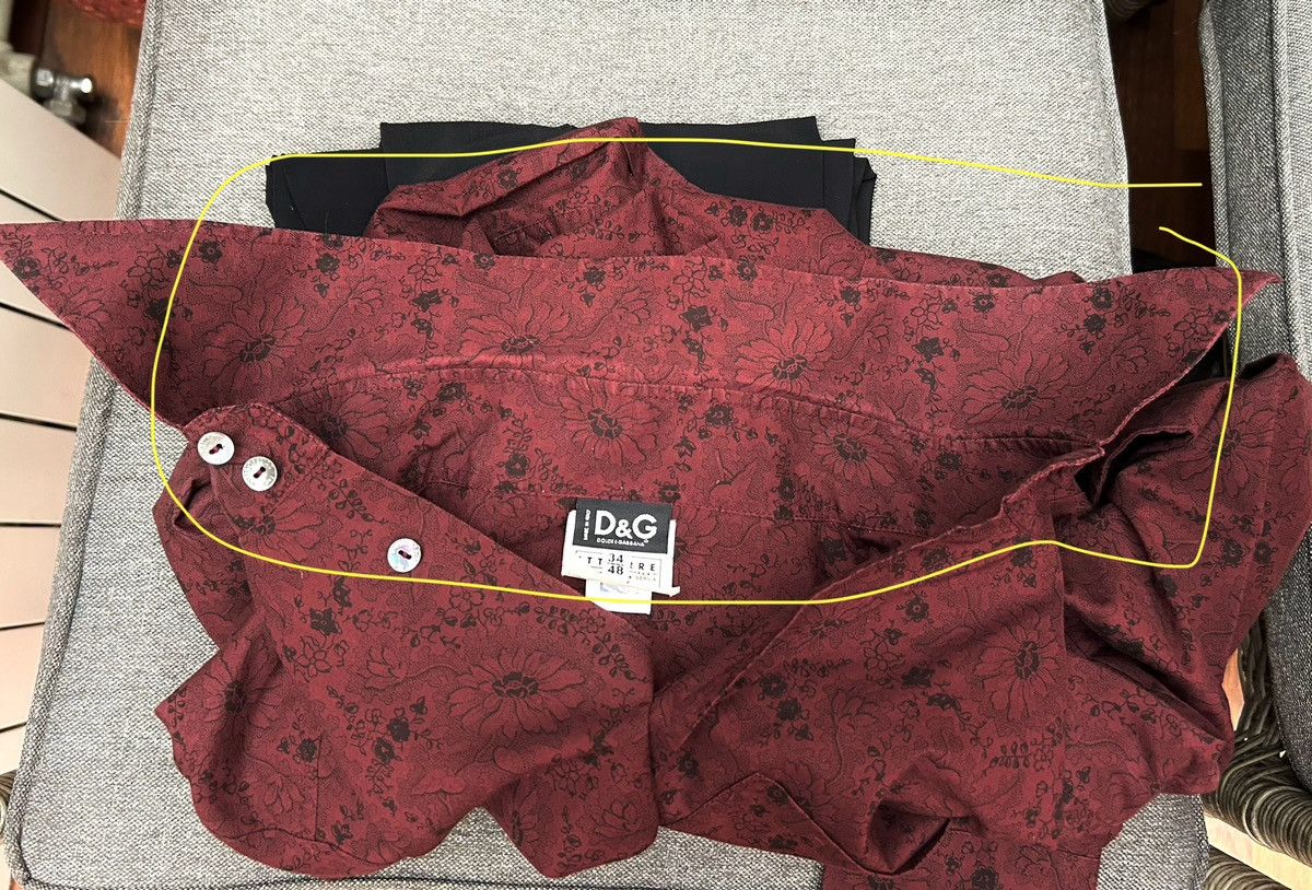 Dolce & Gabbana × Vintage Vintage Dolce & Gabbana Floral Print Button Shirt Size US M / EU 48-50 / 2 - 9 Thumbnail