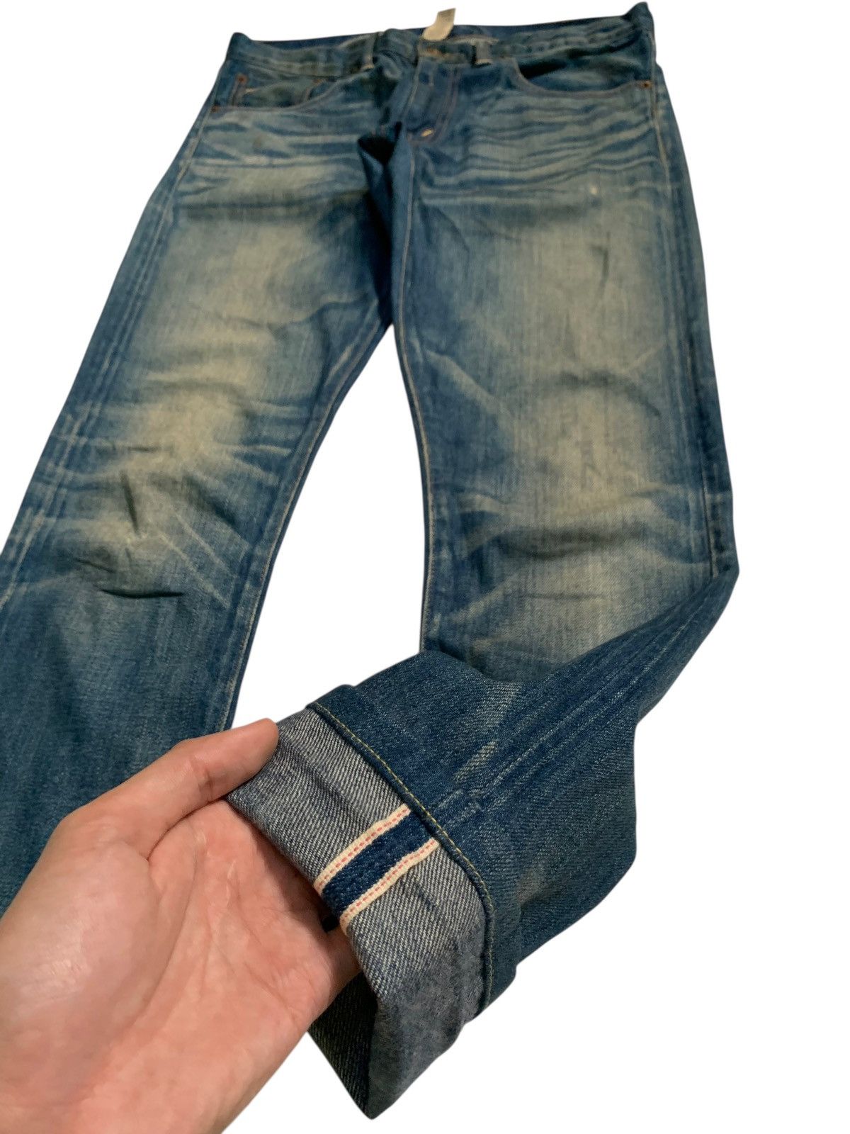 Kapital VINTAGE RRL DOUBLE RALPH LAUREN SELVEDGE RUSTY DISTRESSED Size US 31 - 6 Thumbnail