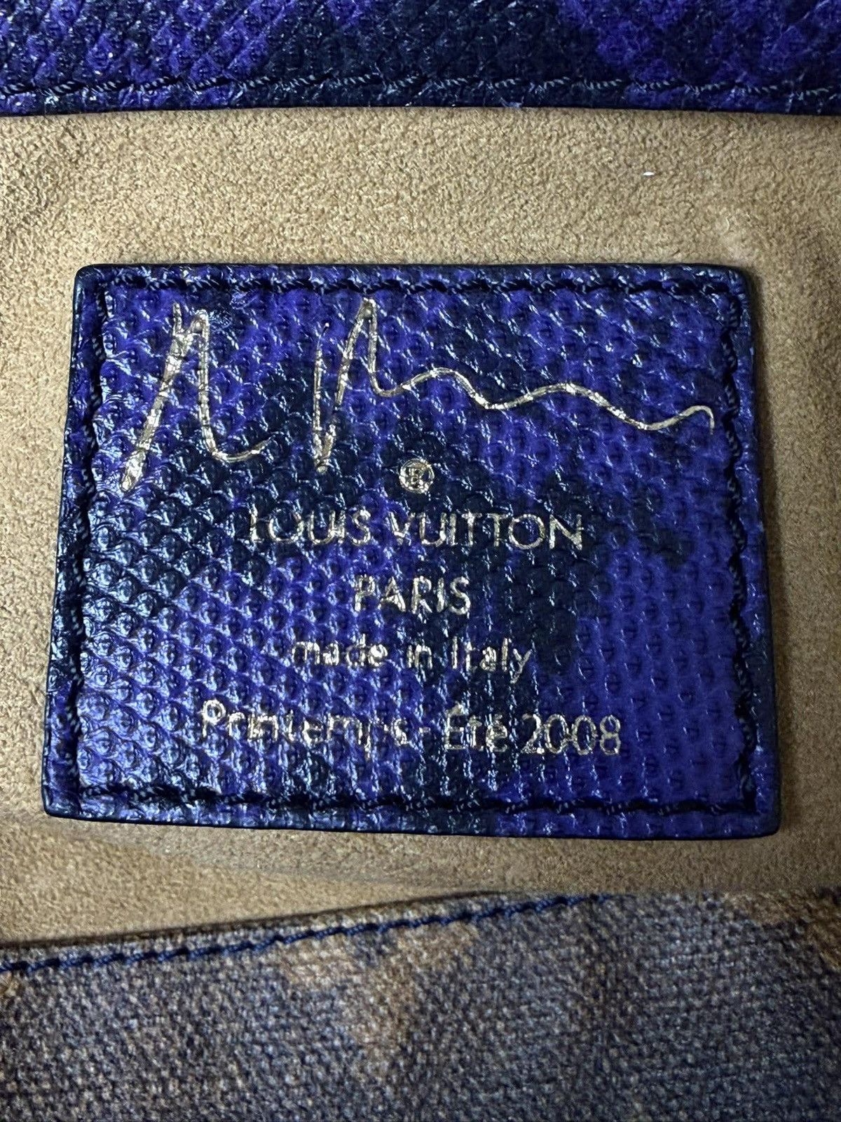 Louis Vuitton Louis Vuitton Richards Prince L.E Heartbreak Jokes Tote Bag Size ONE SIZE - 10 Thumbnail