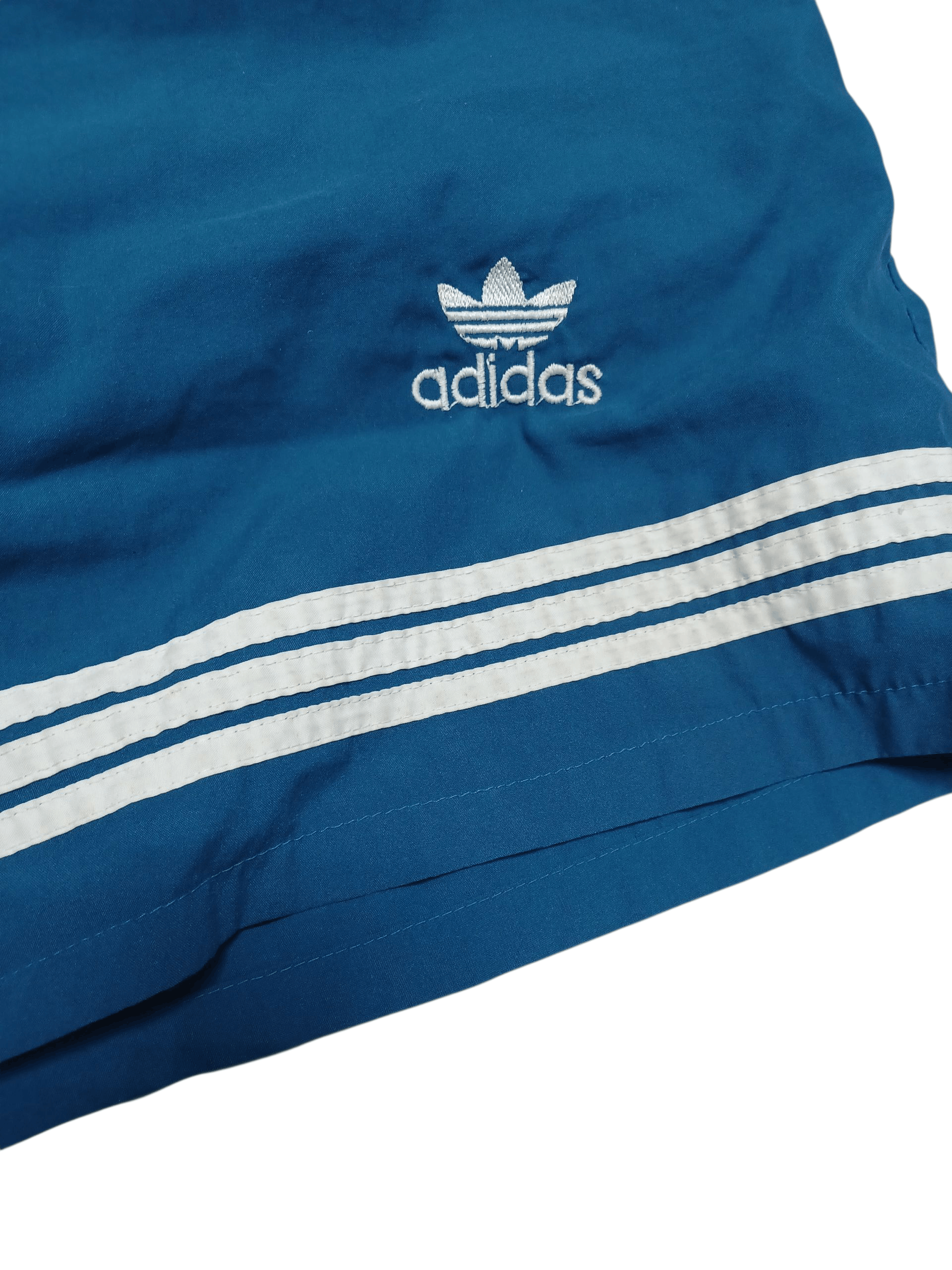 Adidas ADIDAS ORIGNALS VINTAGE 80S NYLON SHORTS Size US 32 / EU 48 - 2 Thumbnail