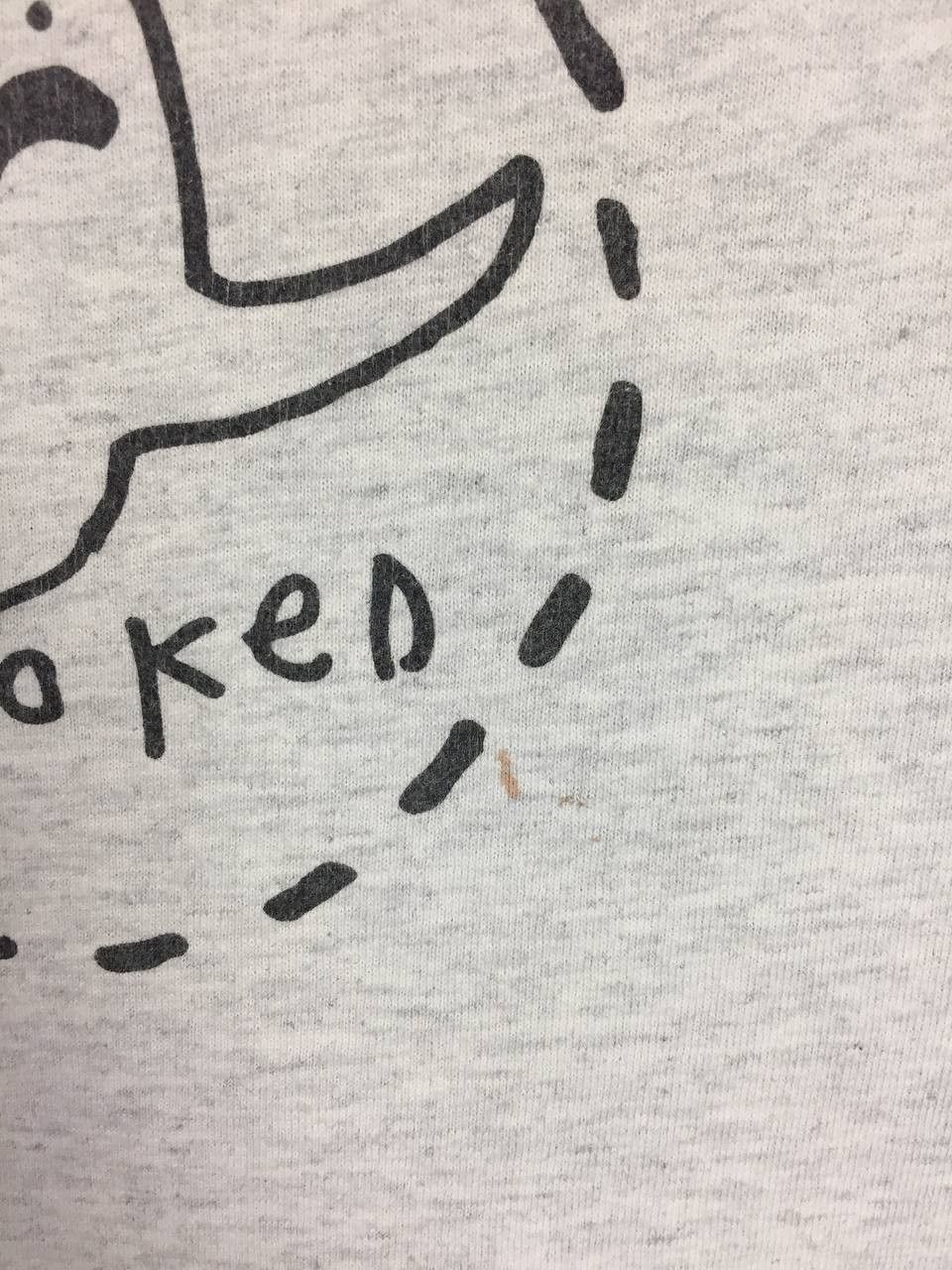 Krooked Krooked Skateboarding Mark Gonzales Crying Ghost Logo Tee Size US L / EU 52-54 / 3 - 9 Thumbnail