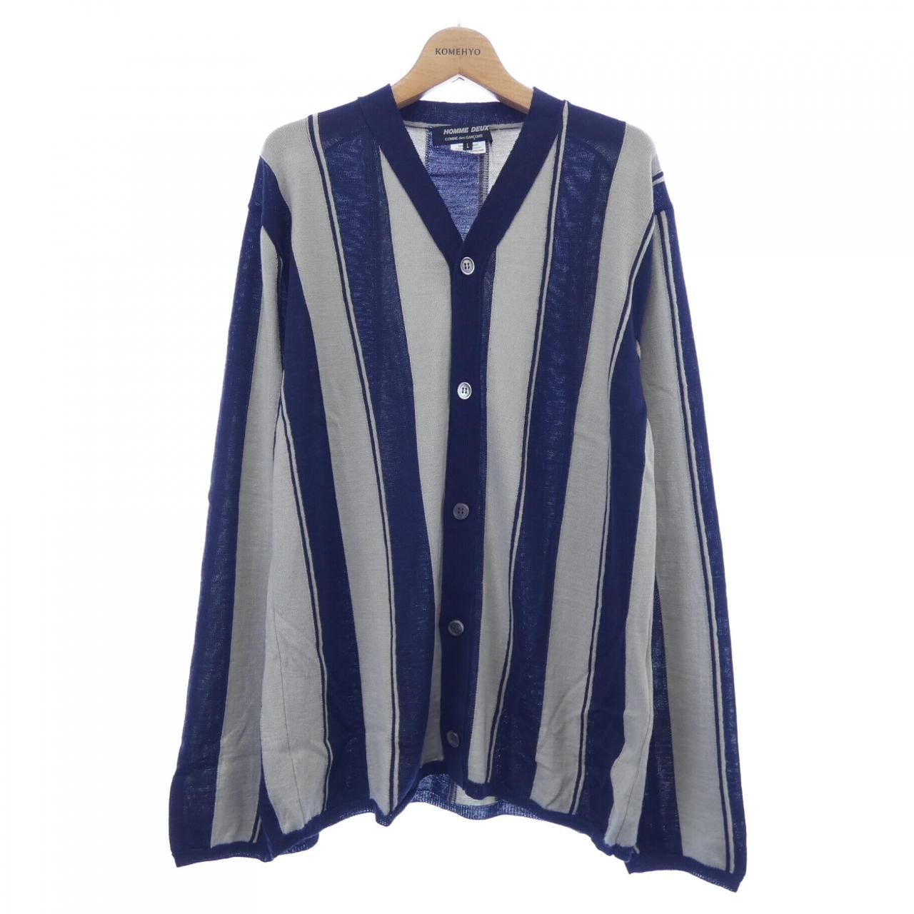 Comme des Garcons Comme des Garçons Comme des Garcons Homme Deux Cardigan Textile Tops DM-N505 DUTY FREE for USA Size ONE SIZE - 1 Thumbnail