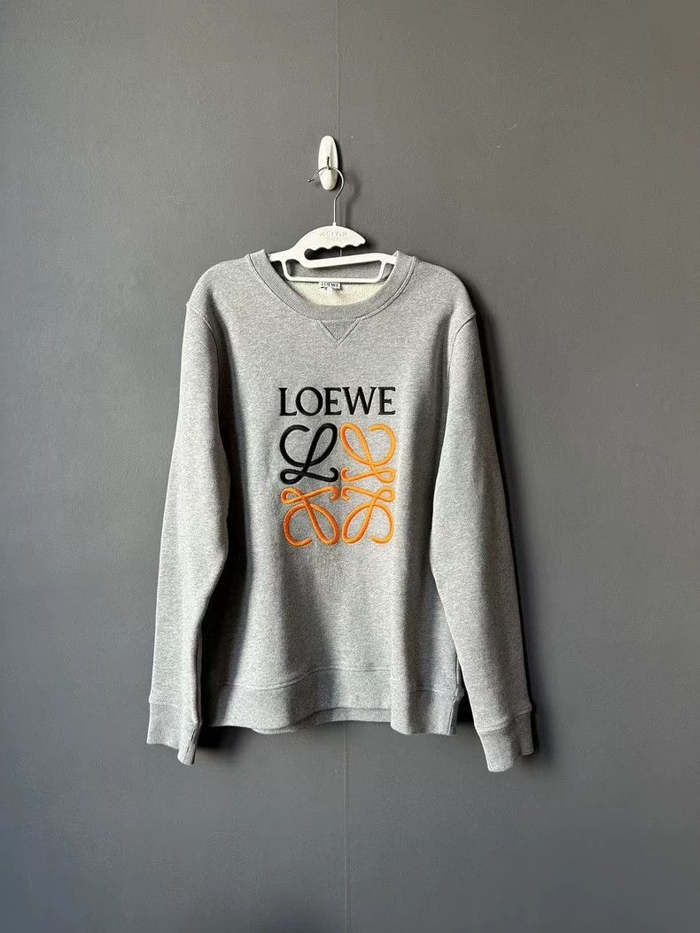 Loewe LOEWE Gray color matching sweater Size M / US 6-8 / IT 42-44 - 1 Thumbnail