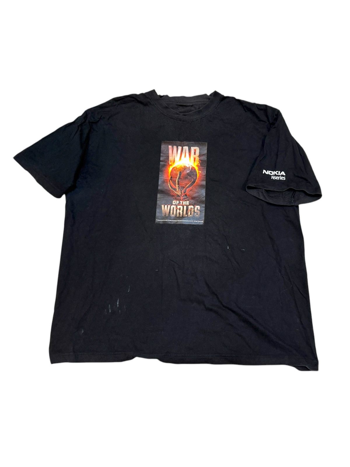 Vintage Vintage 2000s War of the Worlds T Shirt Film Size US XXL / EU 58 / 5 - 1 Thumbnail