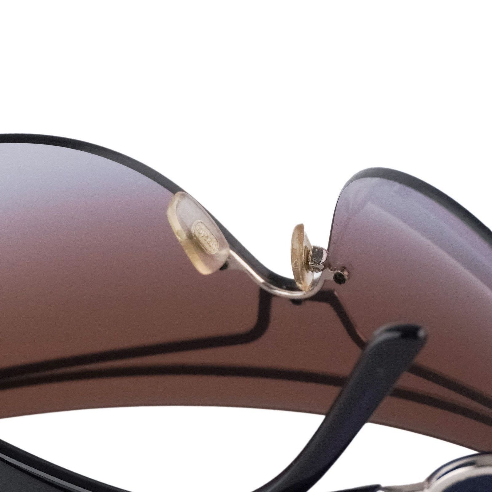 Versace Versace Medusa Logo Rimless Gradient Shiled Mask Sunglasses Size ONE SIZE - 7 Thumbnail