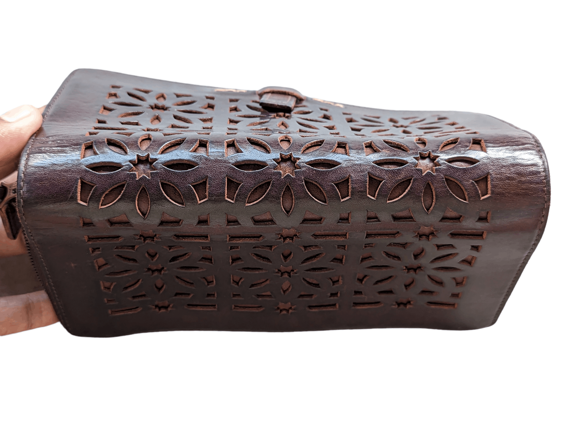Genuine Leather RARE GENTEN CUTWORK LEATHER WALLET Size ONE SIZE - 5 Thumbnail