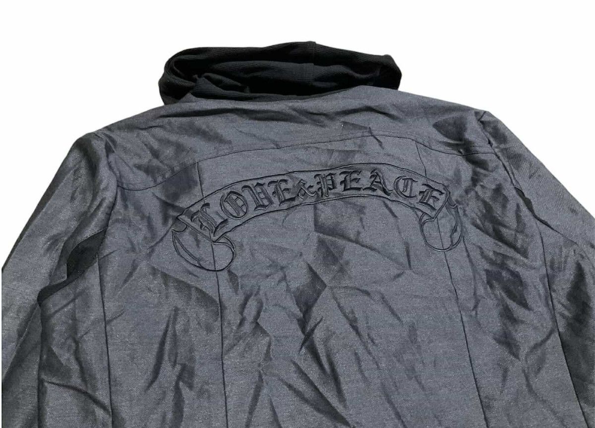 Hysteric Glamour × If Six Was Nine × Japanese Brand 🔥Sixk Y2K Semantic Design Shawl Collar Jacket Goth Punk Size US M / EU 48-50 / 2 - 15 Thumbnail