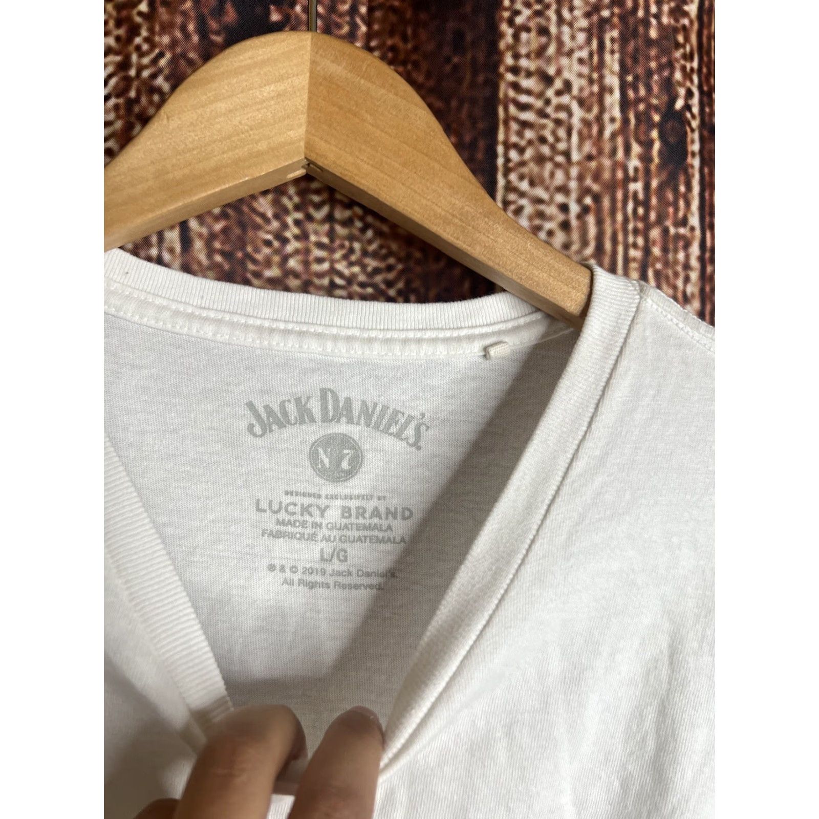 Lucky Brand Lucky Brand Men’s Graphic T Shirt JACK DANIELS COLLAB White Large Size US L / EU 52-54 / 3 - 2 Thumbnail