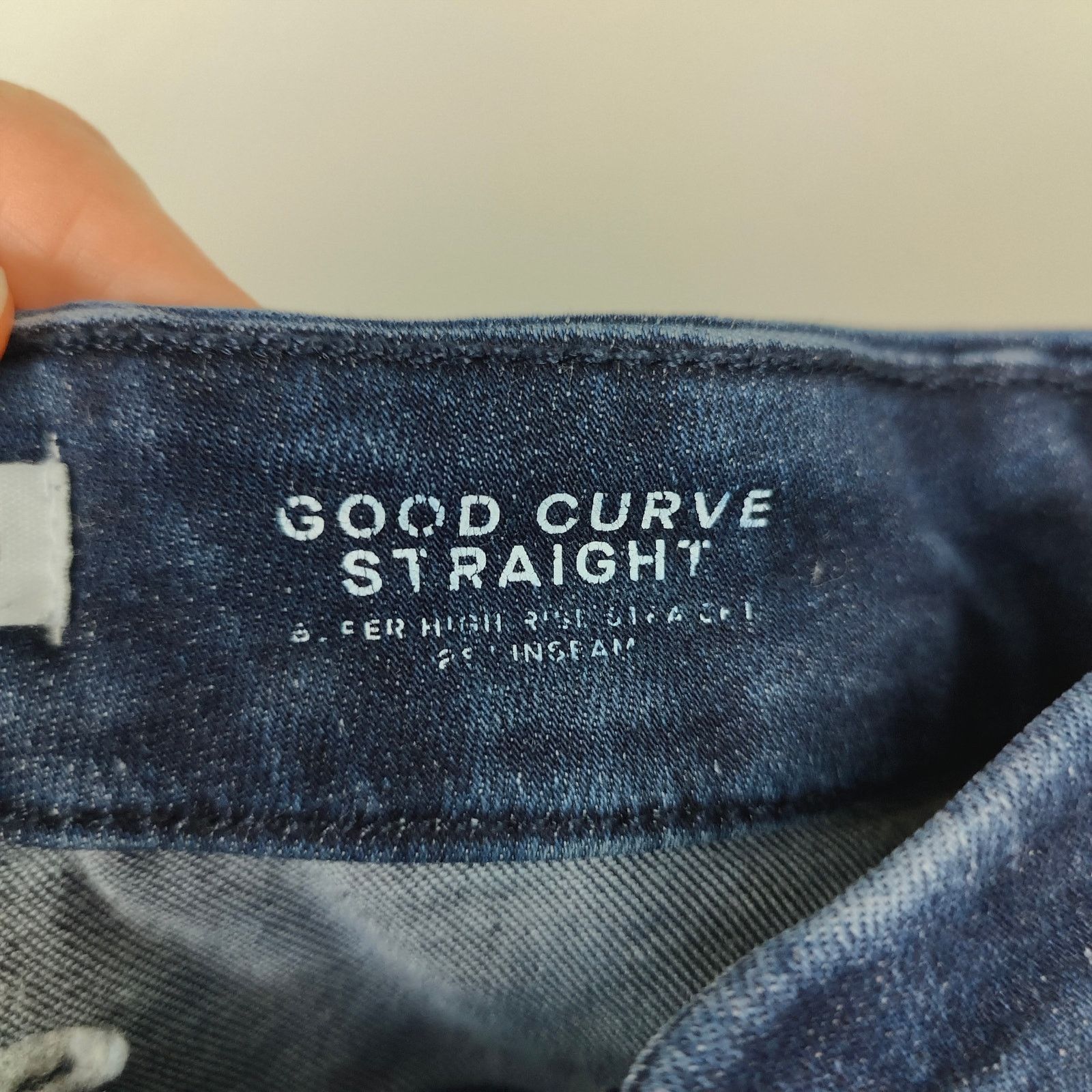 Good American Good American Always Fits Good Curve Straight Jeans 00-4 Size 27" / US 4 / IT 40 - 6 Thumbnail