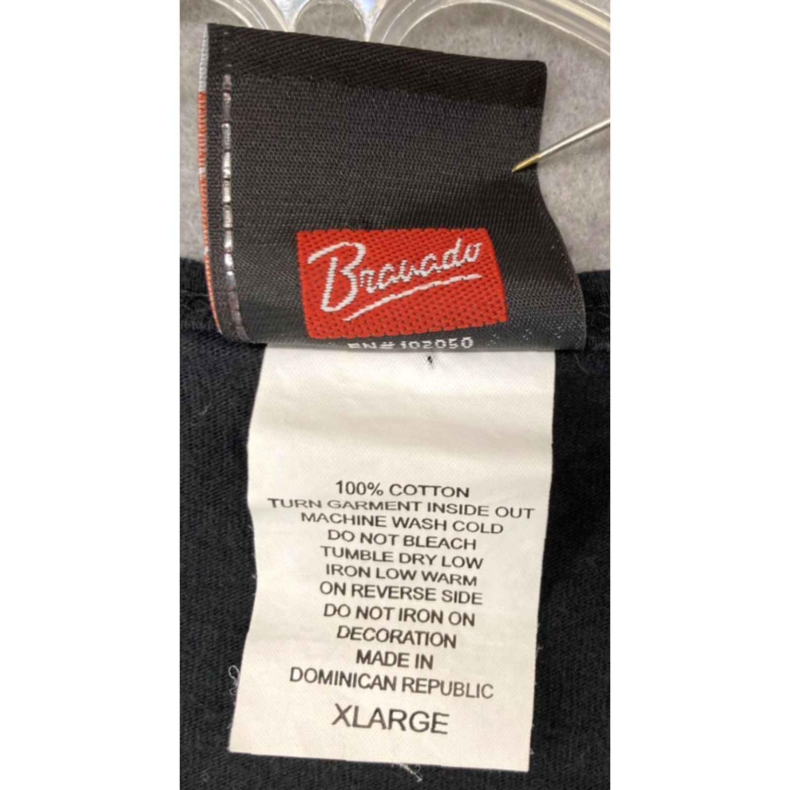 Bravado Harley-Davidson Classic Womens T-Shirt Black XL Short Sleeve Round Neck Biker Size XL / US 12-14 / IT 48-50 - 4 Thumbnail
