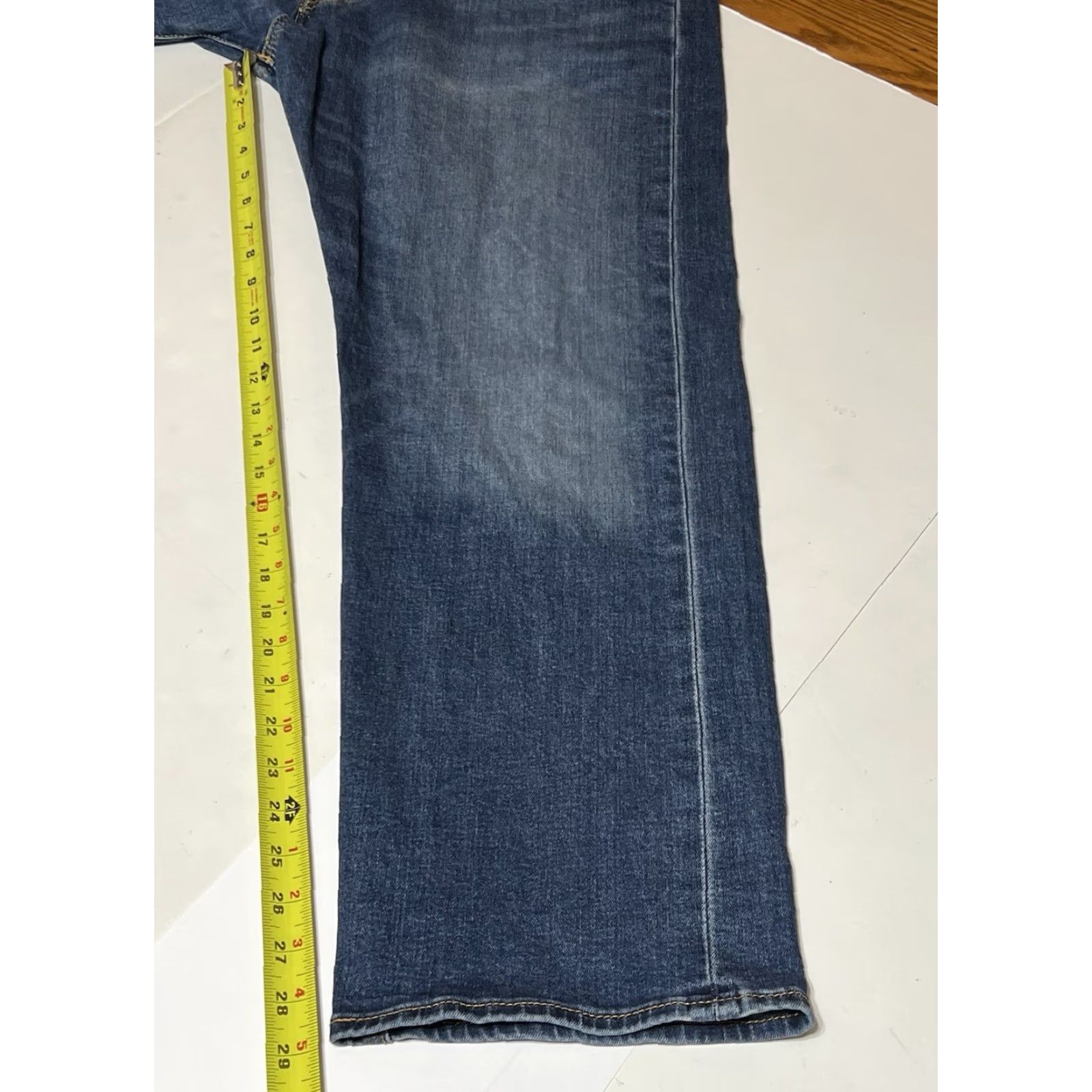 Levi's VINTAGE Levis 501 Jeans Mens Button Fly Denim Straight Original Fit 42x29 42x30 Blue 5-Pocket Regular Mens Classic Levi'S 501 Series Jeans Set Size US 42 / EU 58 - 5 Thumbnail