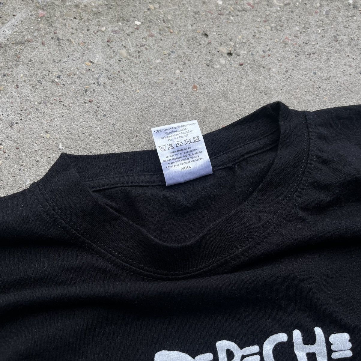 Band Tees × Vintage Vintage Coachella Tee Depeche Mode Band Rare Y2k Drill Size US XL / EU 56 / 4 - 4 Thumbnail