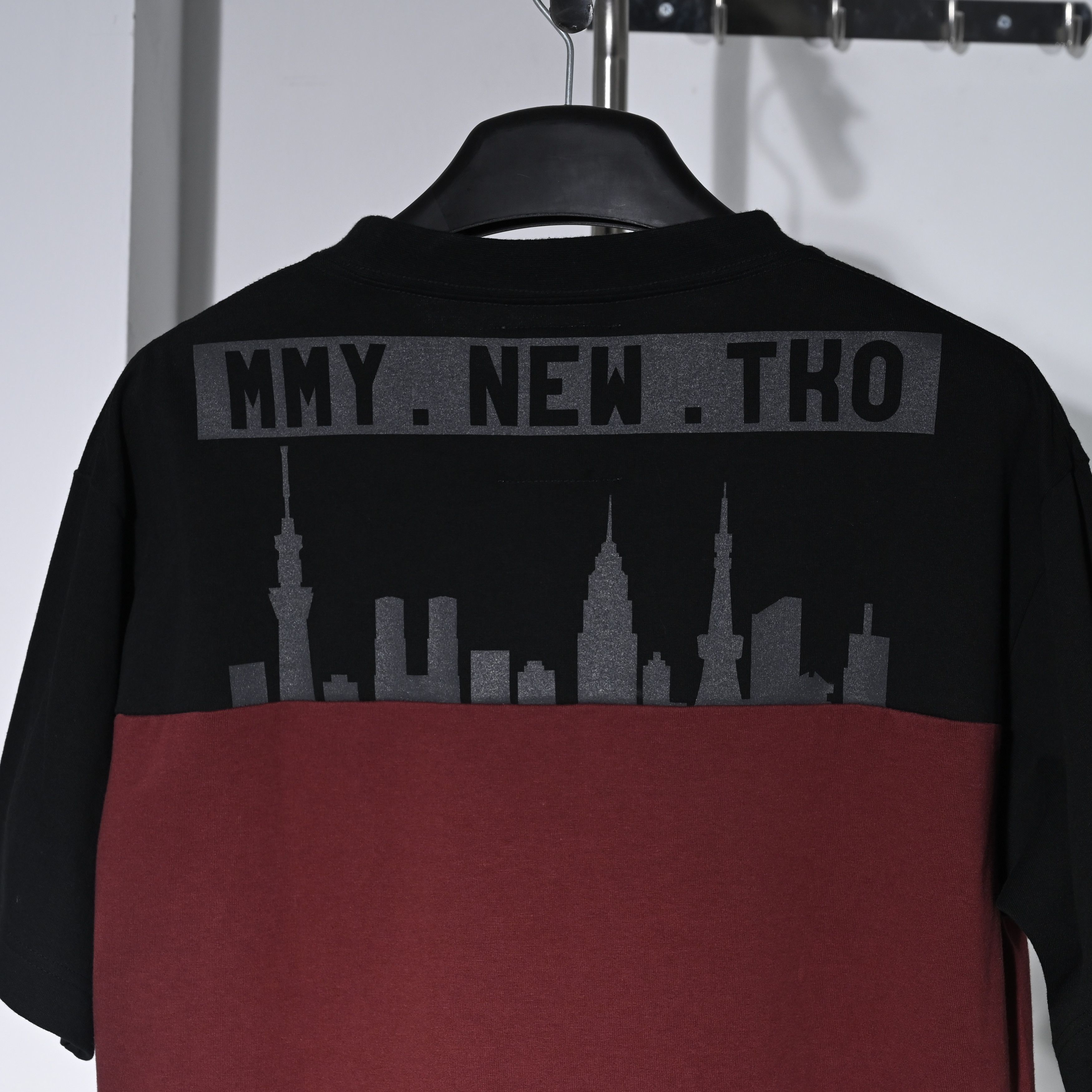 Maison MIHARA YASUHIRO MAISON MIHARA YASUHIROV LAYERED LOGO T-SHIRT-BLACK Size US S / EU 44-46 / 1 - 17 Thumbnail