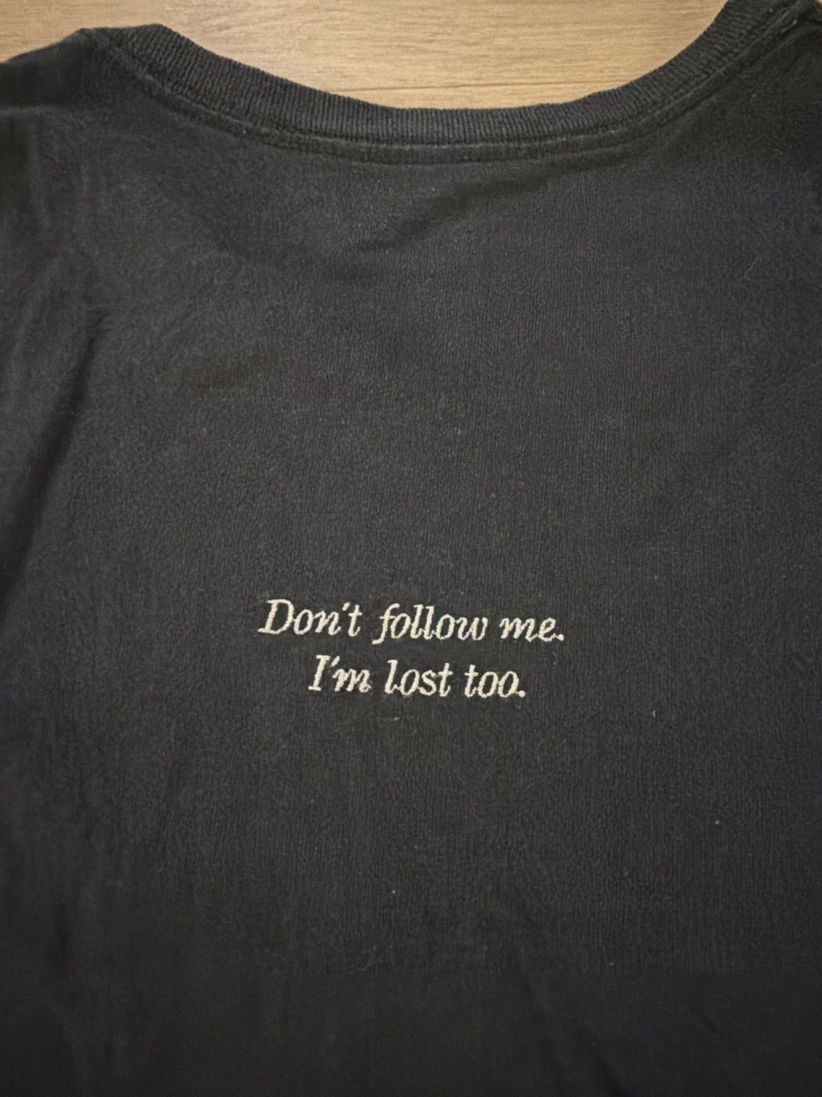 FPAR Forty Percent Against Rights Trust No One Black T-Shirt Size US L / EU 52-54 / 3 - 5 Thumbnail