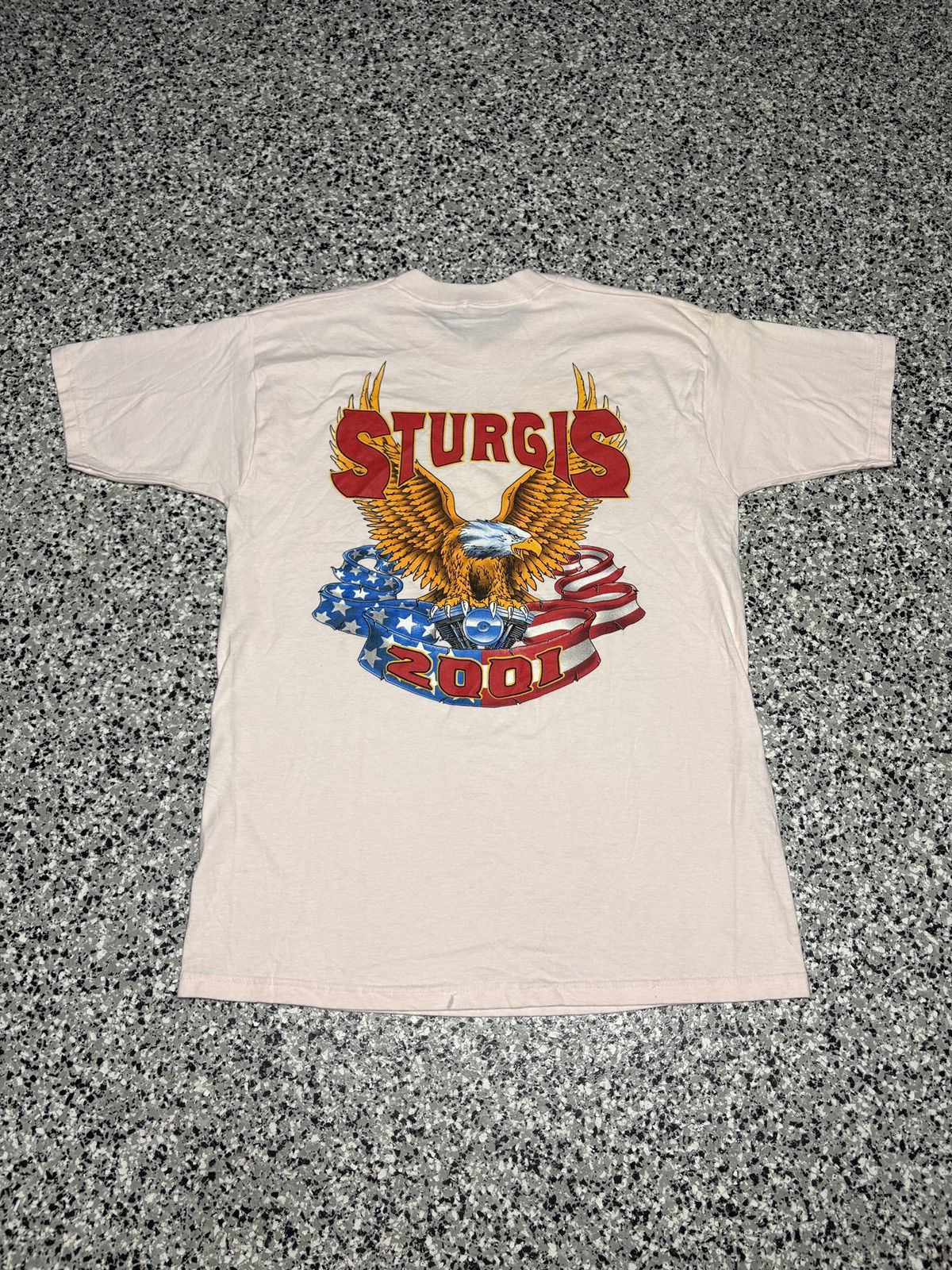 Harley Davidson Vintage 2001 STURGIS Motorcycle Rally T-Shirt Size L 0775 Size US L / EU 52-54 / 3 - 1 Thumbnail