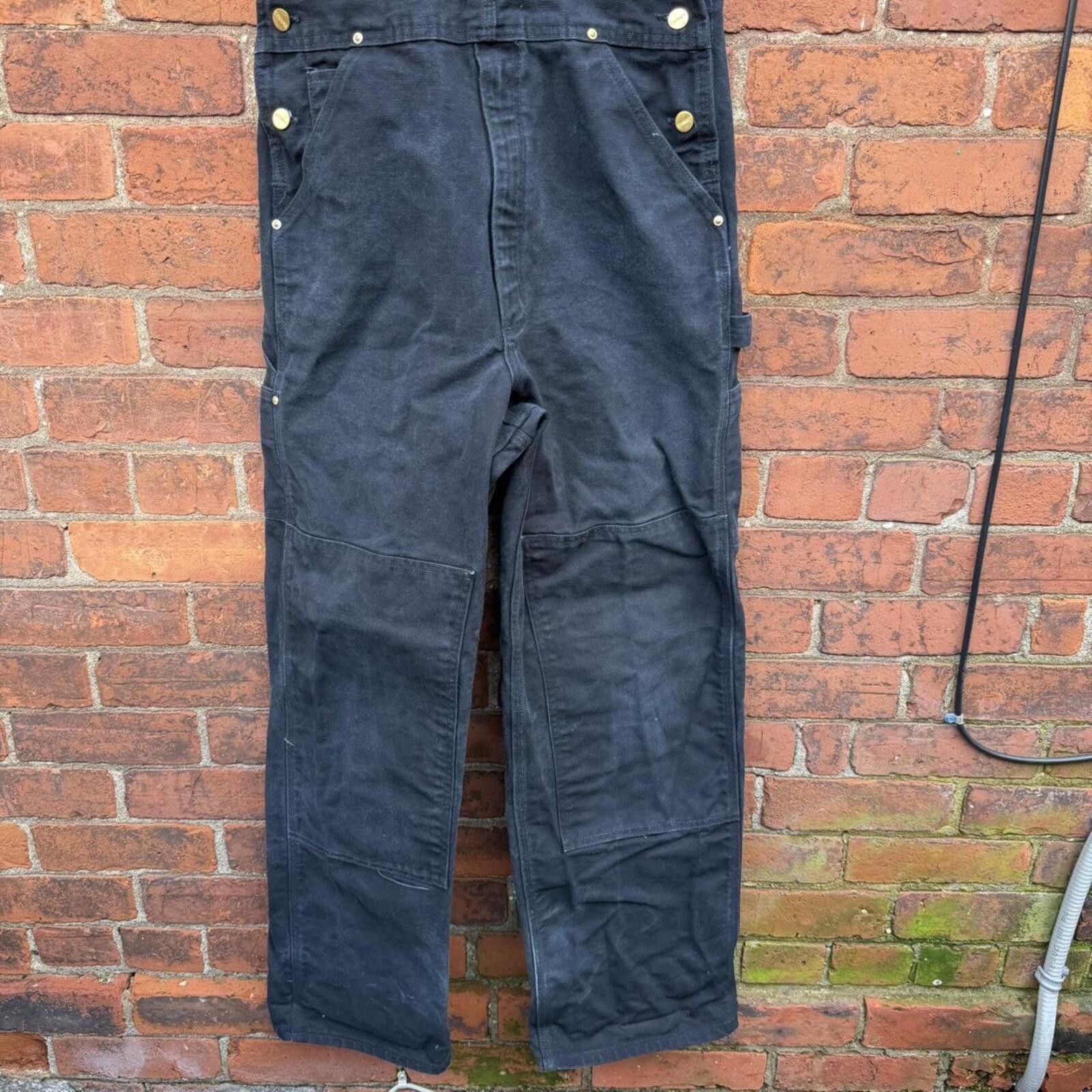 Carhartt vintage carhartt double knee overalls 00s 32x32 Size US 32 / EU 48 - 3 Thumbnail