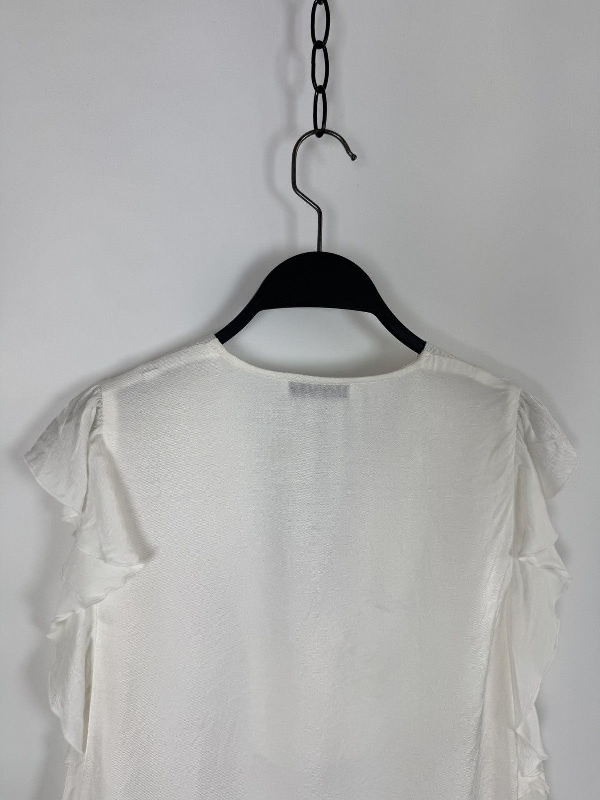 Sandro Sandro Ruffle Sleeve Lace Blouse Size S / US 4 / IT 40 - 9 Thumbnail