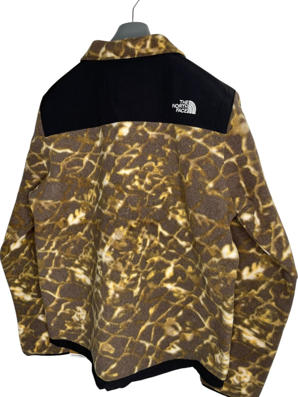The North Face North Face Denali Fleece Jacke Neu - Braun Holz Design Size US XL / EU 56 / 4 - 11 Thumbnail