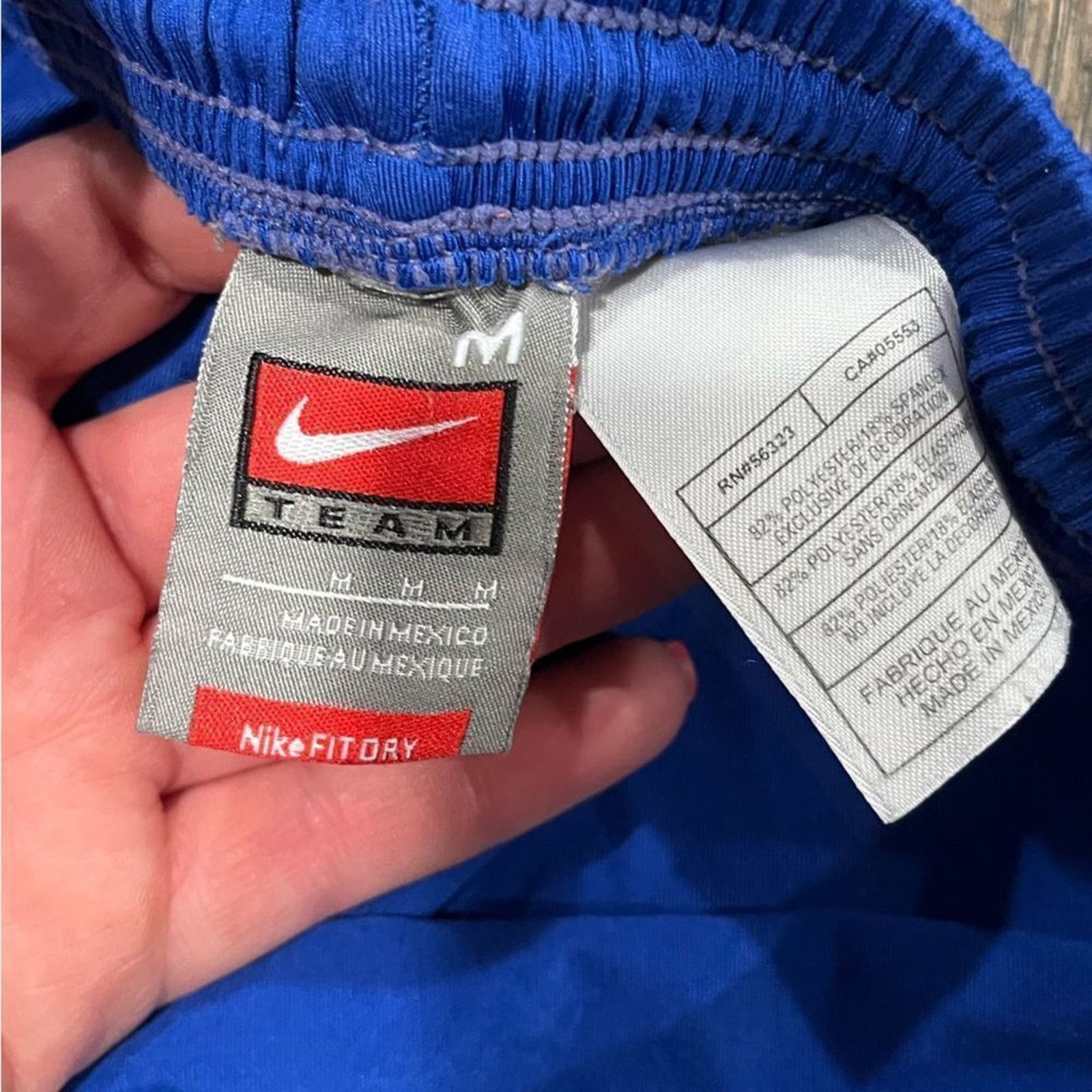 Nike Nike Team Fit-Dry Athletic Basketball Shorts Blue Size M Size US 27 - 3 Thumbnail