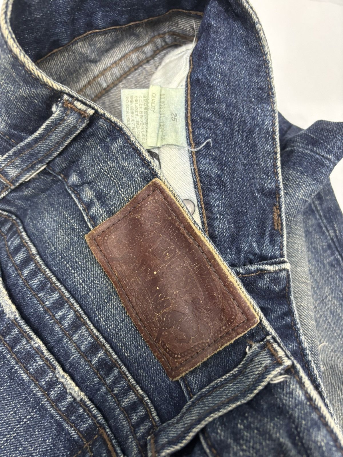 If Six Was Nine × Le Grande Bleu (L.G.B.) × MOUSSY Flare Jeans IfSixWasNine Lgb Style Moussy Denim Bootcut Jean Size 27" / US 4 / IT 40 - 10 Thumbnail