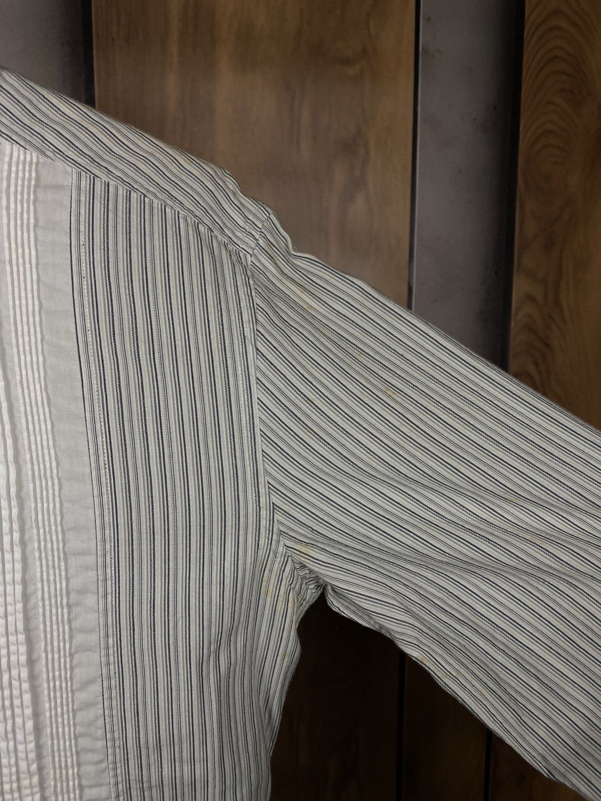 Dolce & Gabbana 🍇Vintage 90s Shirt Button Up Dolce & Gabbanas Striped Tee🍇 Size US M / EU 48-50 / 2 - 6 Thumbnail