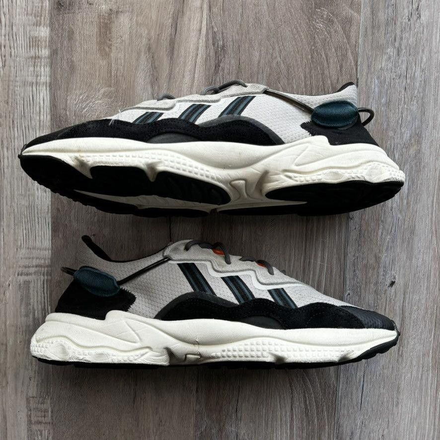Adidas ADIDAS • Ozweego "Grey/Utility Green" (11.5M) Size US 11.5 / EU 44-45 - 3 Thumbnail