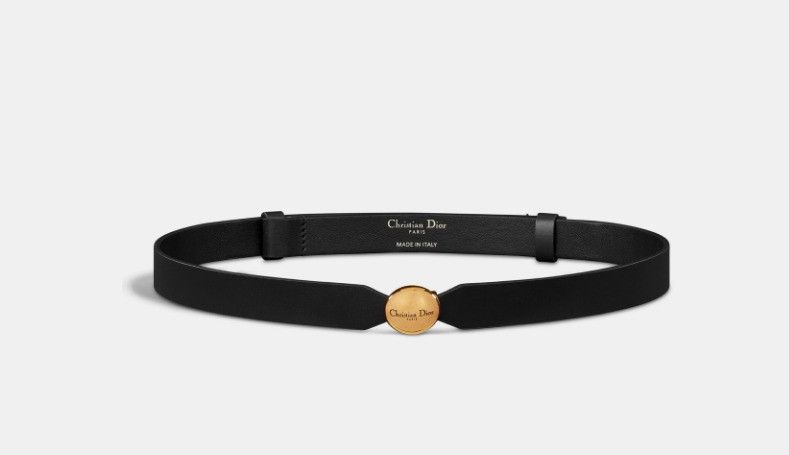 Dior o1w1db10325 Size: OS / B0585CB D-Pépite Belt in Black Size ONE SIZE - 2 Thumbnail