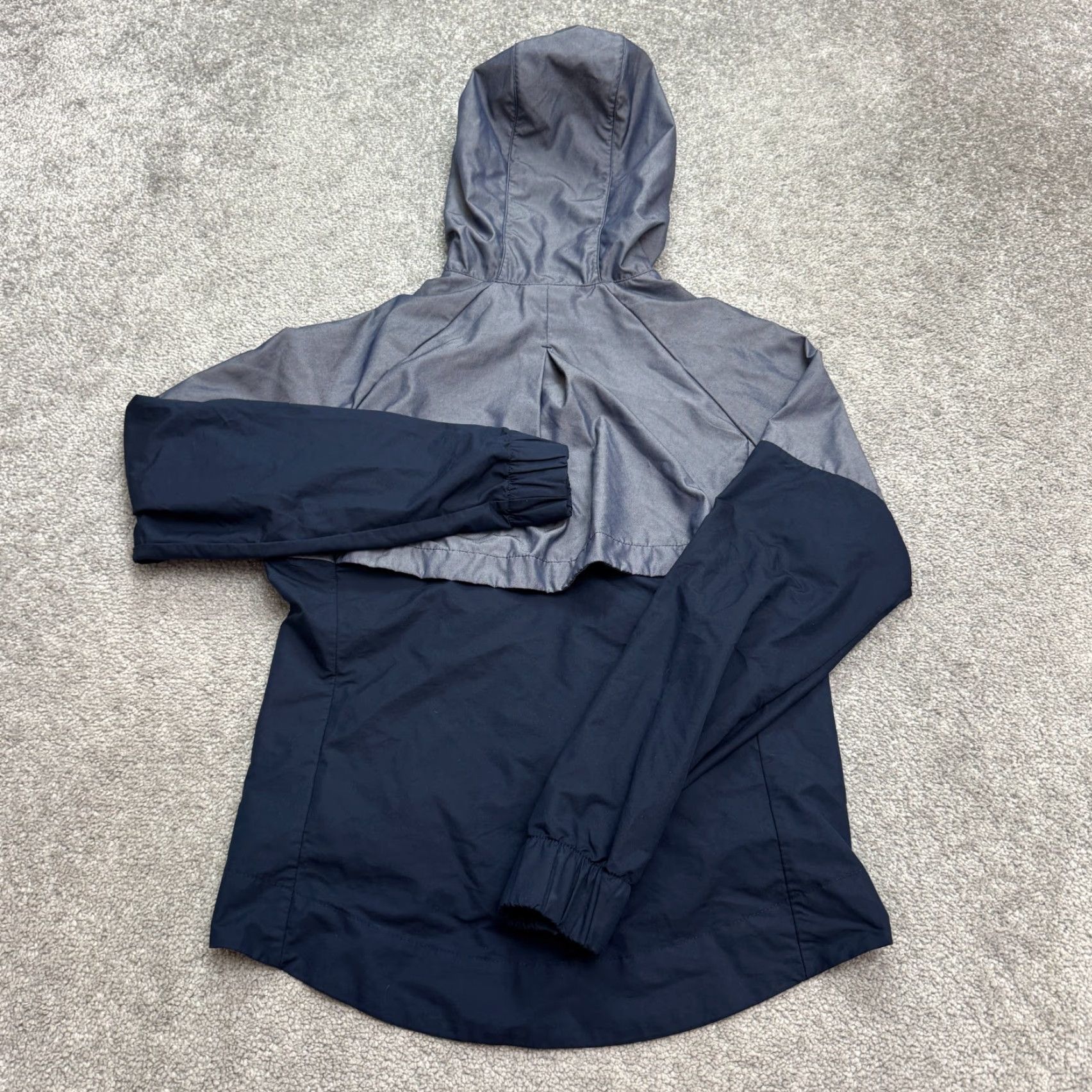 Nike Nike Hoodie Windbreaker Jacket Womens XS Blue Colorblock Lightweight Full Zip Size XS / US 0-2 / IT 36-38 - 2 Thumbnail