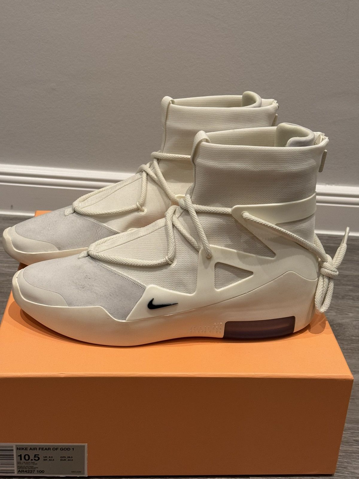 Fear of God × Nike Nike Fear Of God 1 Sail Size US 10.5 / EU 43-44 - 1 Thumbnail