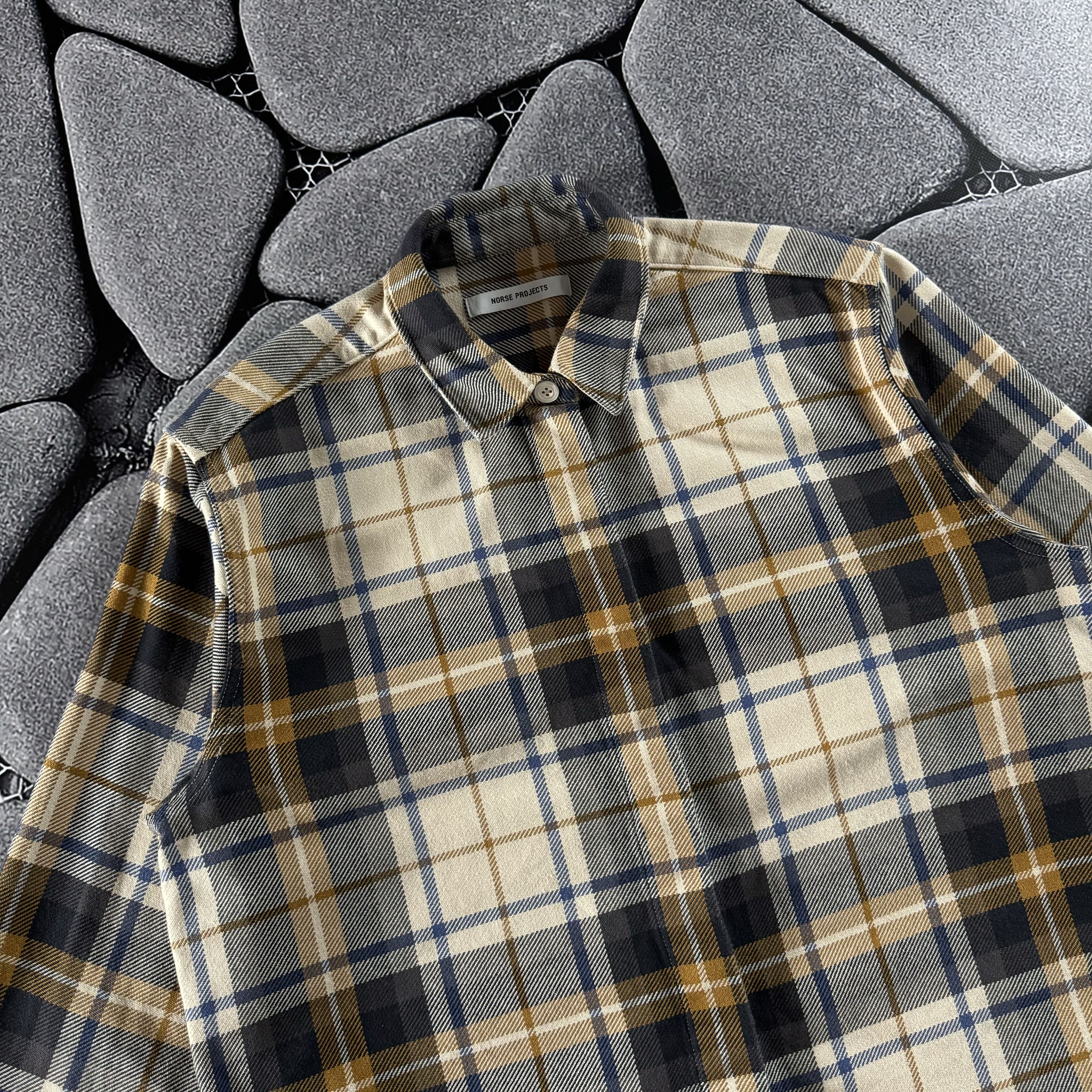 Norse Projects NORSE PROJECTS ULRIKKE CHECK BUTTON UP FLANNEL SHIRT Size US M / EU 48-50 / 2 - 5 Thumbnail