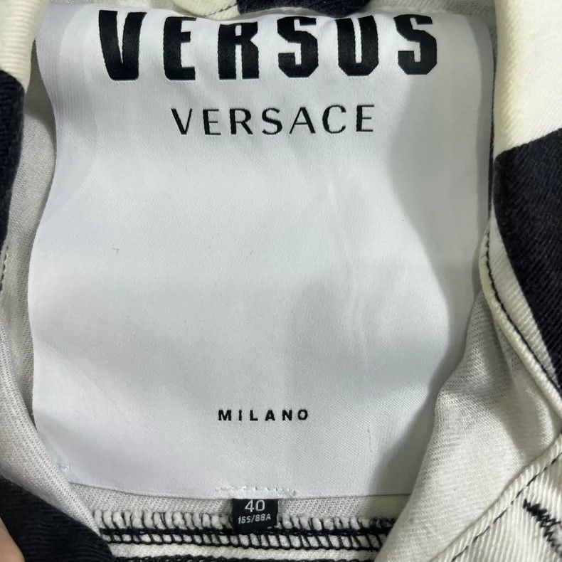 Versace Versace Plaid denim top Size M / US 6-8 / IT 42-44 - 3 Thumbnail