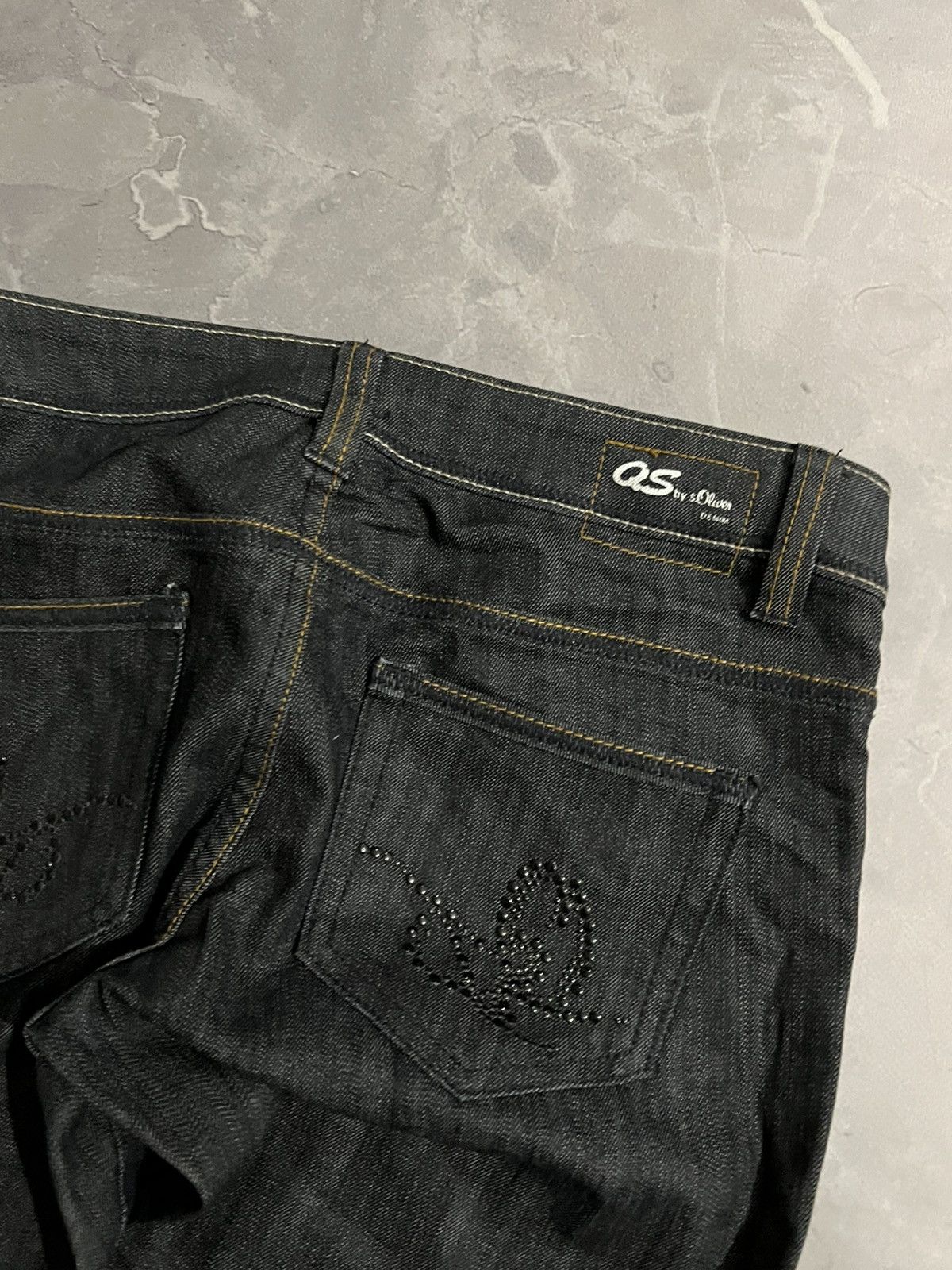Vintage Vintage Glitter Japanese Dark-Wear Jeans / Archive Y2K Swag Size US 32 / EU 48 - 5 Thumbnail