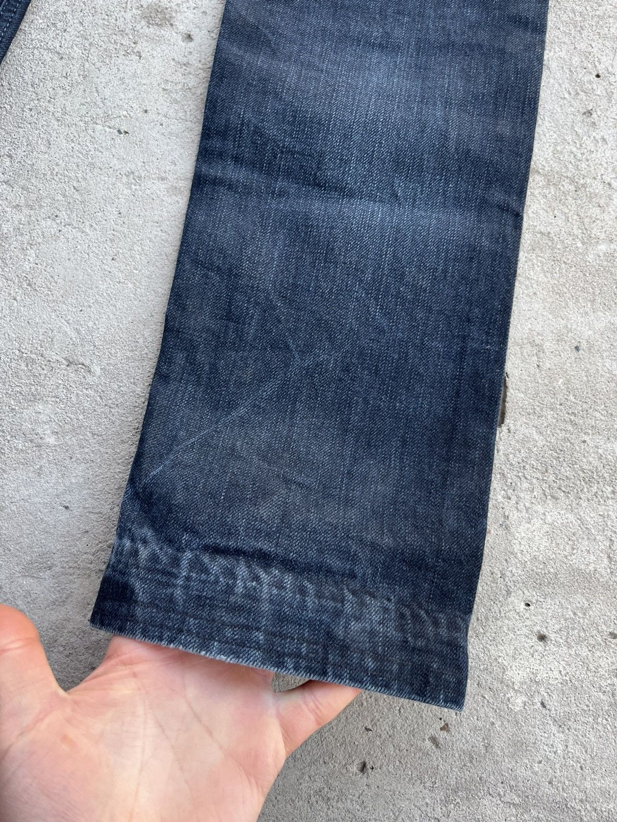 Big John × Japanese Brand Big John Vintage Japan Selvedge Denim Pants Slim Fit Jeans Size US 30 / EU 46 - 21 Thumbnail