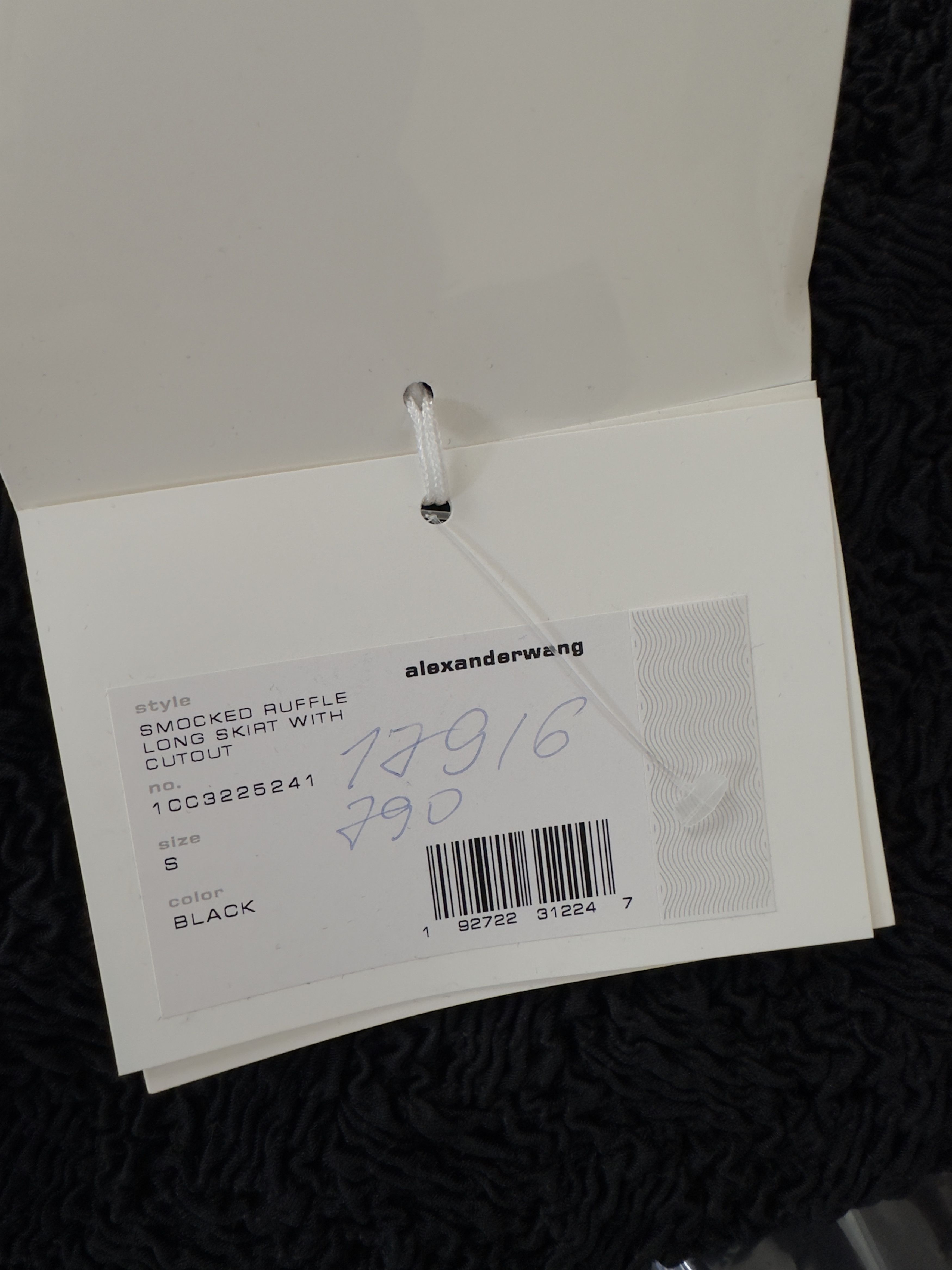 Alexander Wang Black smocked skirt - Alexander Wang Size 26" / US 2 / IT 38 - 7 Thumbnail