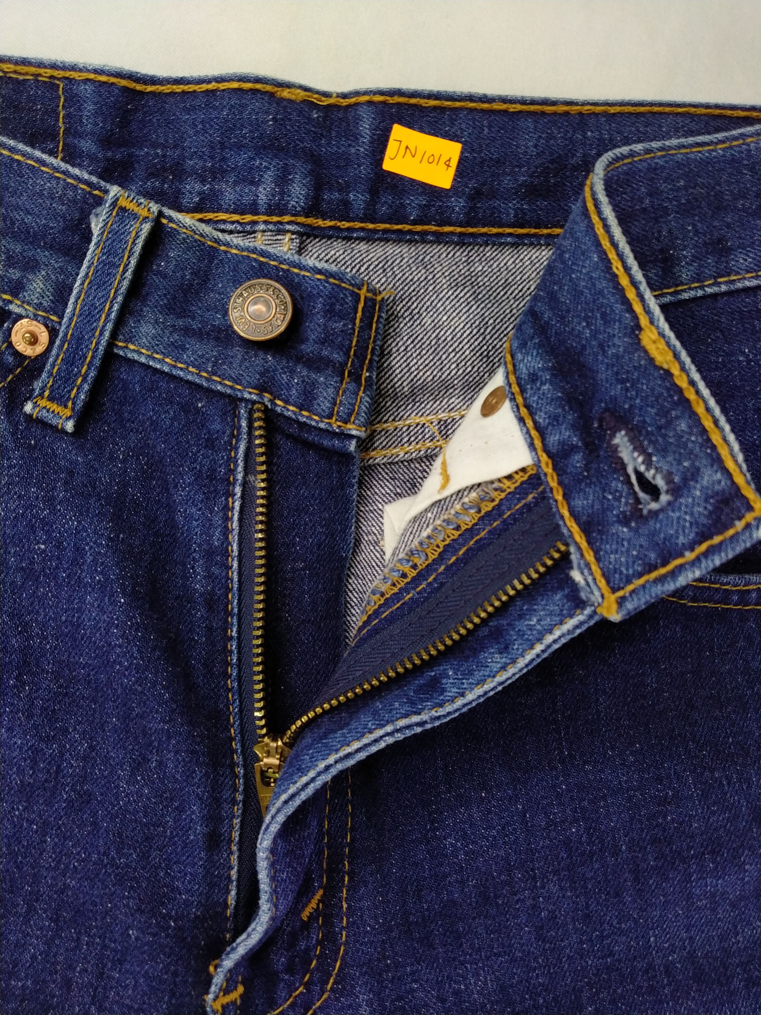 Levi's Blue Distressed Vintage Levi's 517 Flare 28x32 Denim JN1014 Size US 28 / EU 44 - 6 Thumbnail