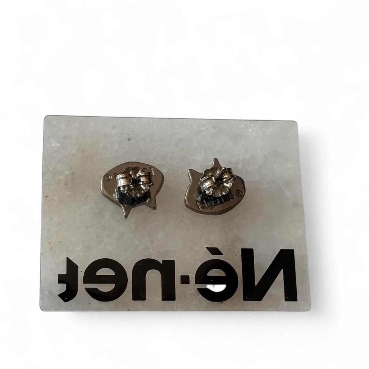 Ne-Net Ne-net silver tone earrings Size ONE SIZE - 3 Thumbnail