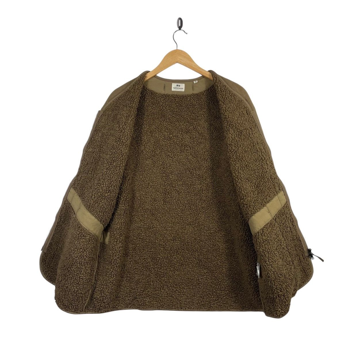 Engineered Garments × Uniqlo UNIQLO x Engineered Garments Fleece Cardigan Jacket Brown FW Size US S / EU 44-46 / 1 - 5 Thumbnail