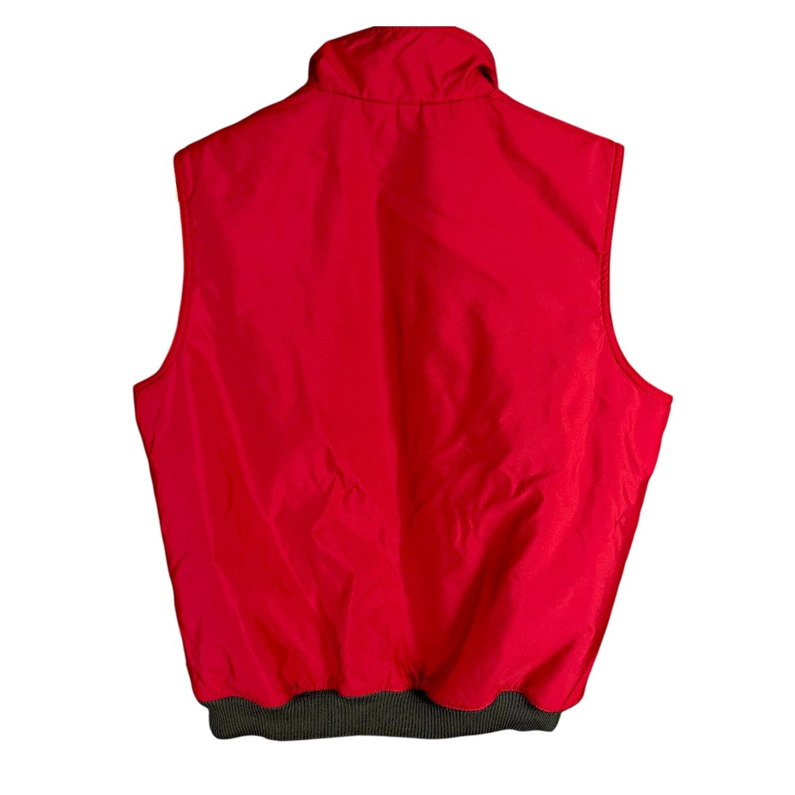 Chaps Ralph Lauren Chaps Ralph Lauren Full Zip Vest Men's Med Red Fleece Lined Size US M / EU 48-50 / 2 - 2 Thumbnail