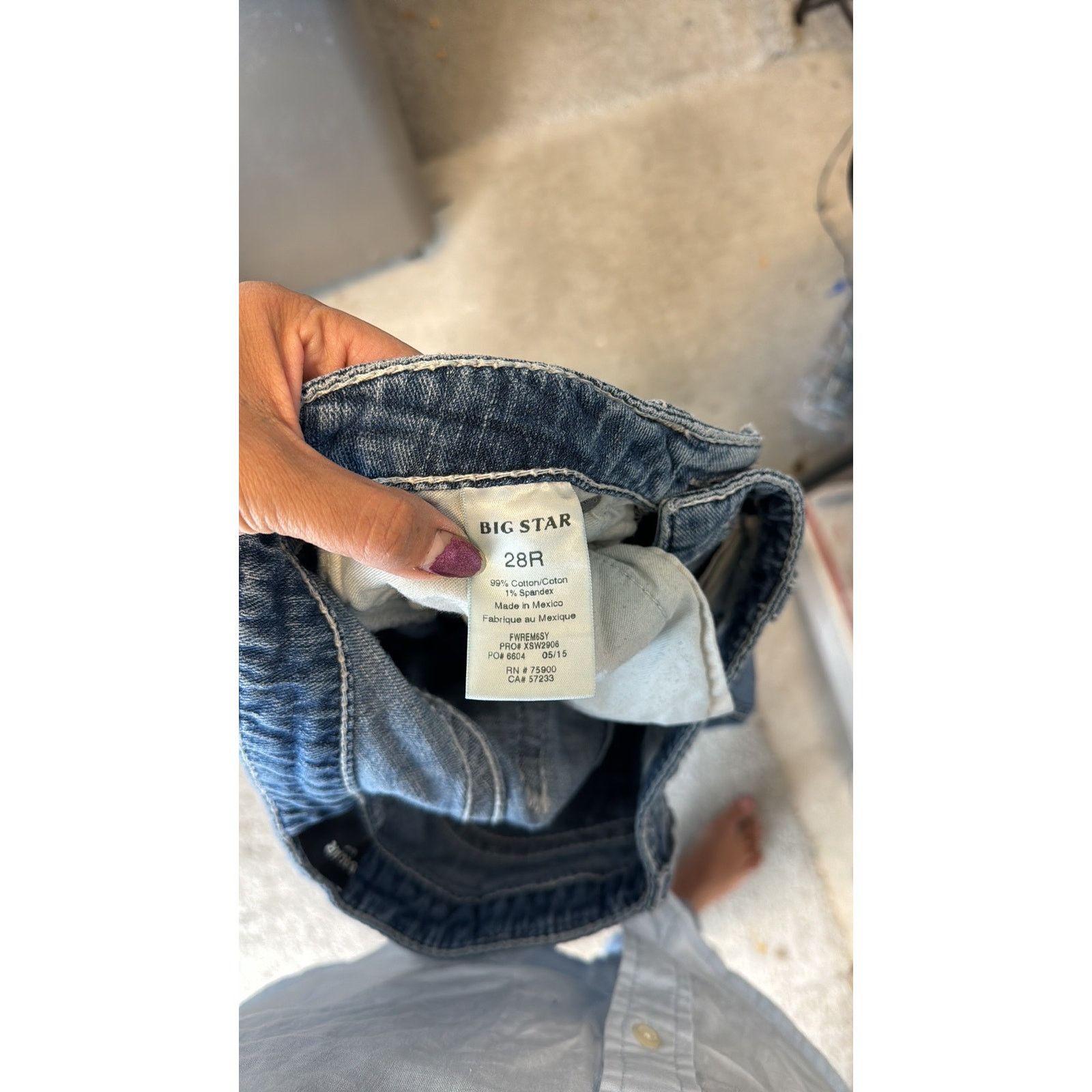 Big Star Big Star Remmy bootcut jeans sz 28 rodeo western low rise Size 28" / US 6 / IT 42 - 10 Thumbnail